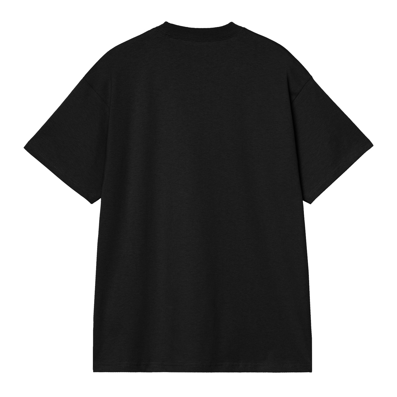 S/S Small Heart T-Shirt - Black / Black