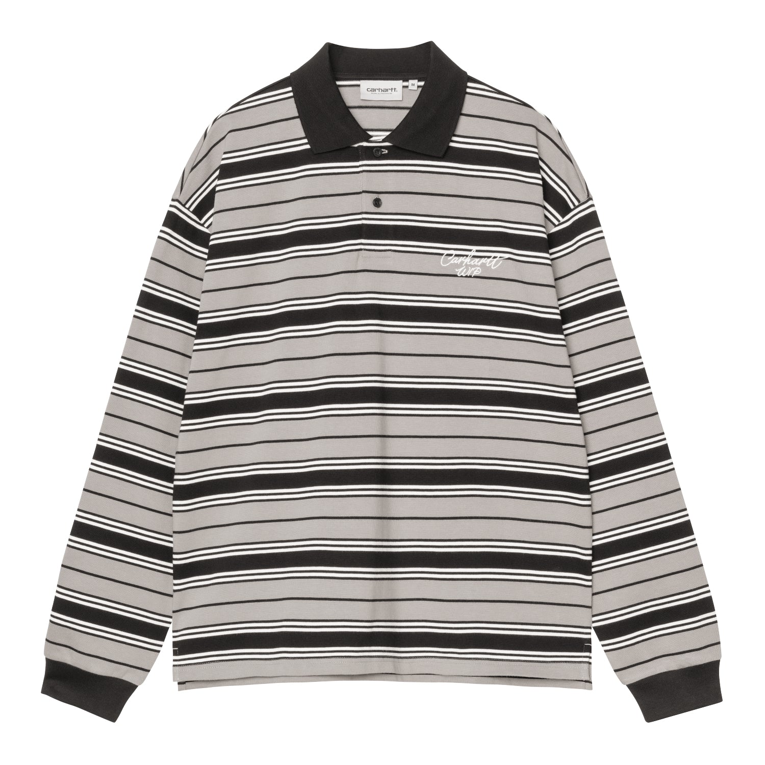 L/S Devitt Rugby Shirt - Devitt Stripe, Shady Grey