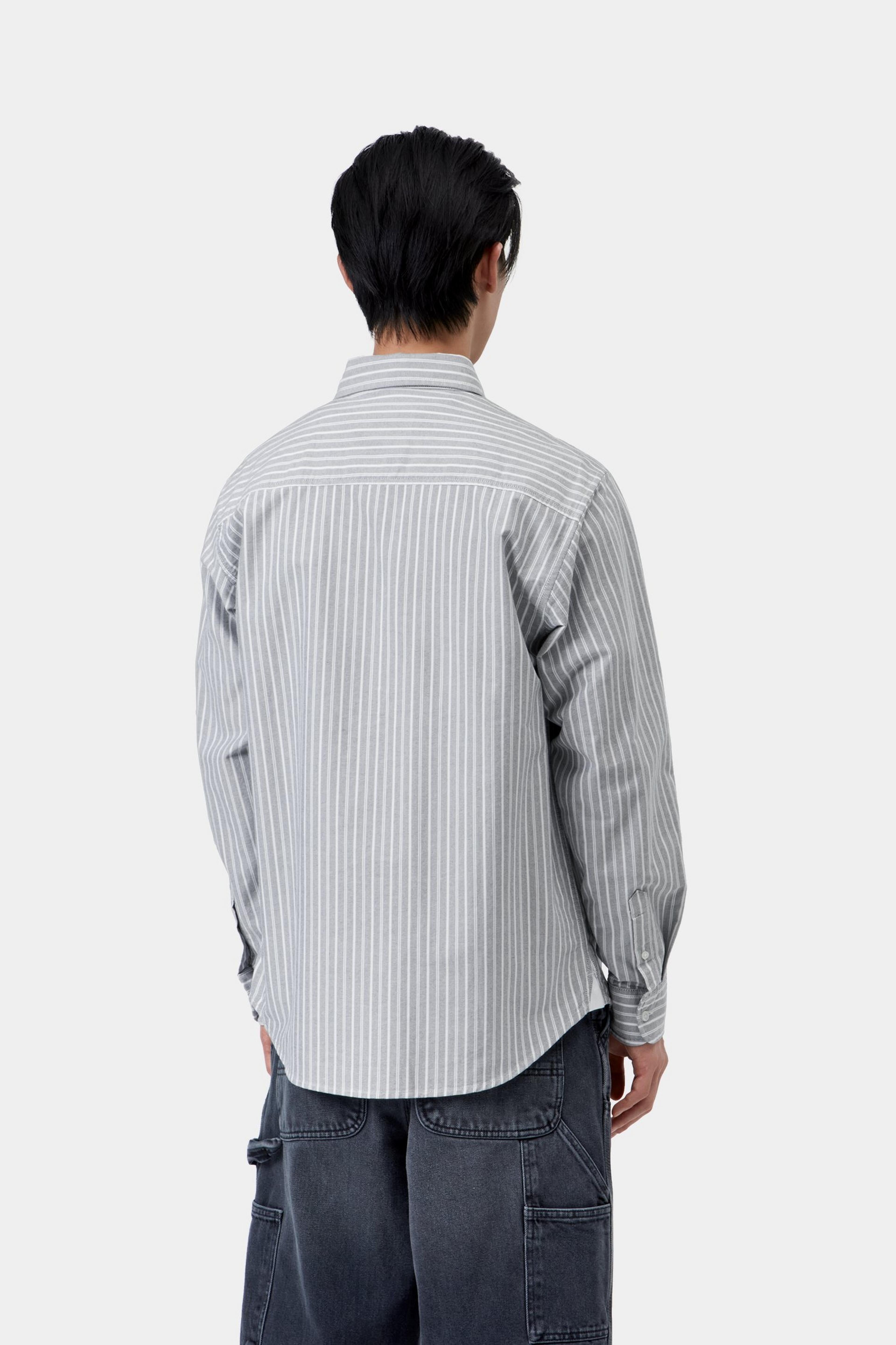 L/S Kanan Shirt - Kanan Stripe, Black