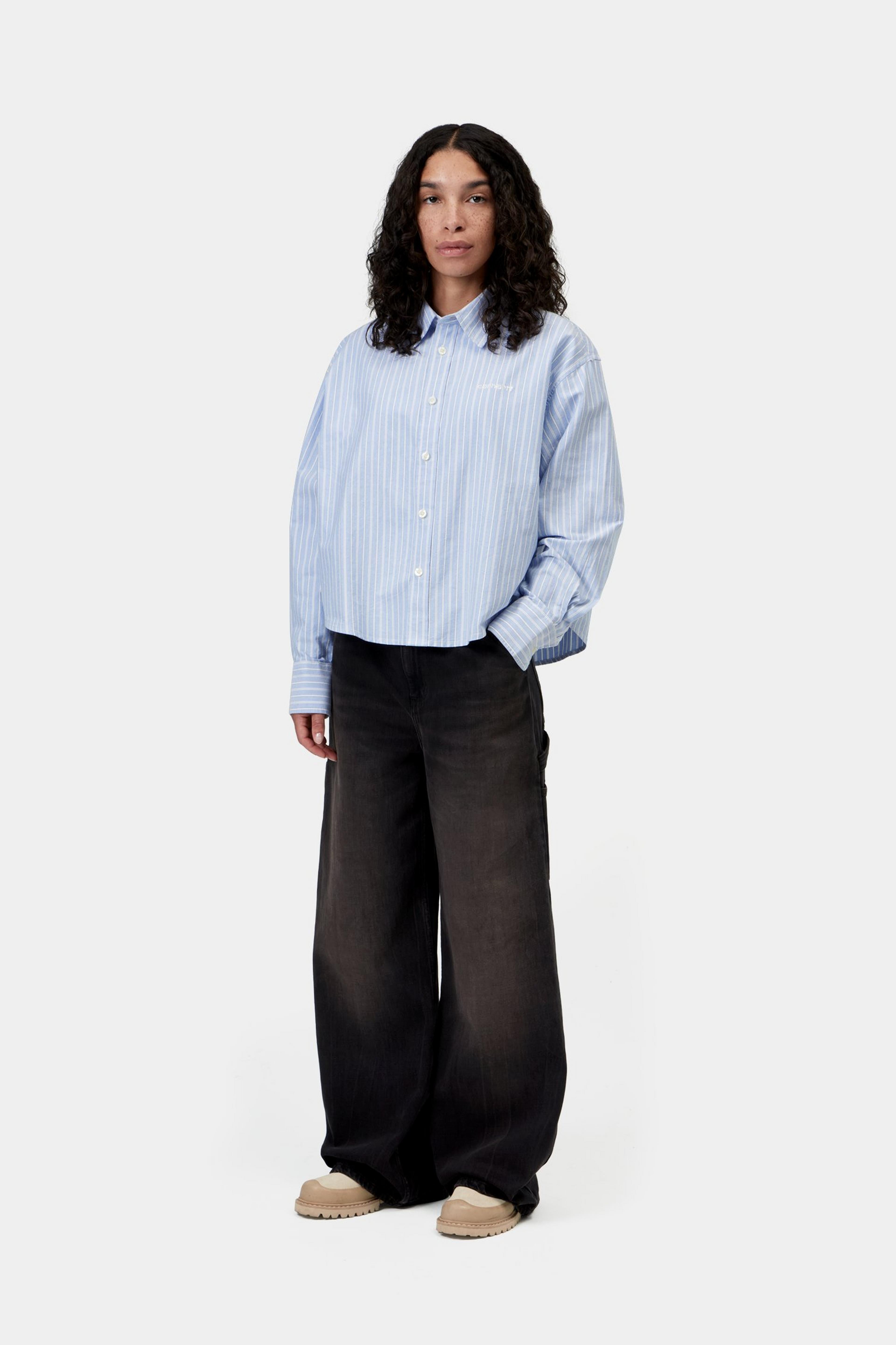 W' L/S Kanan Shirt - Kanan Stripe, Bleach