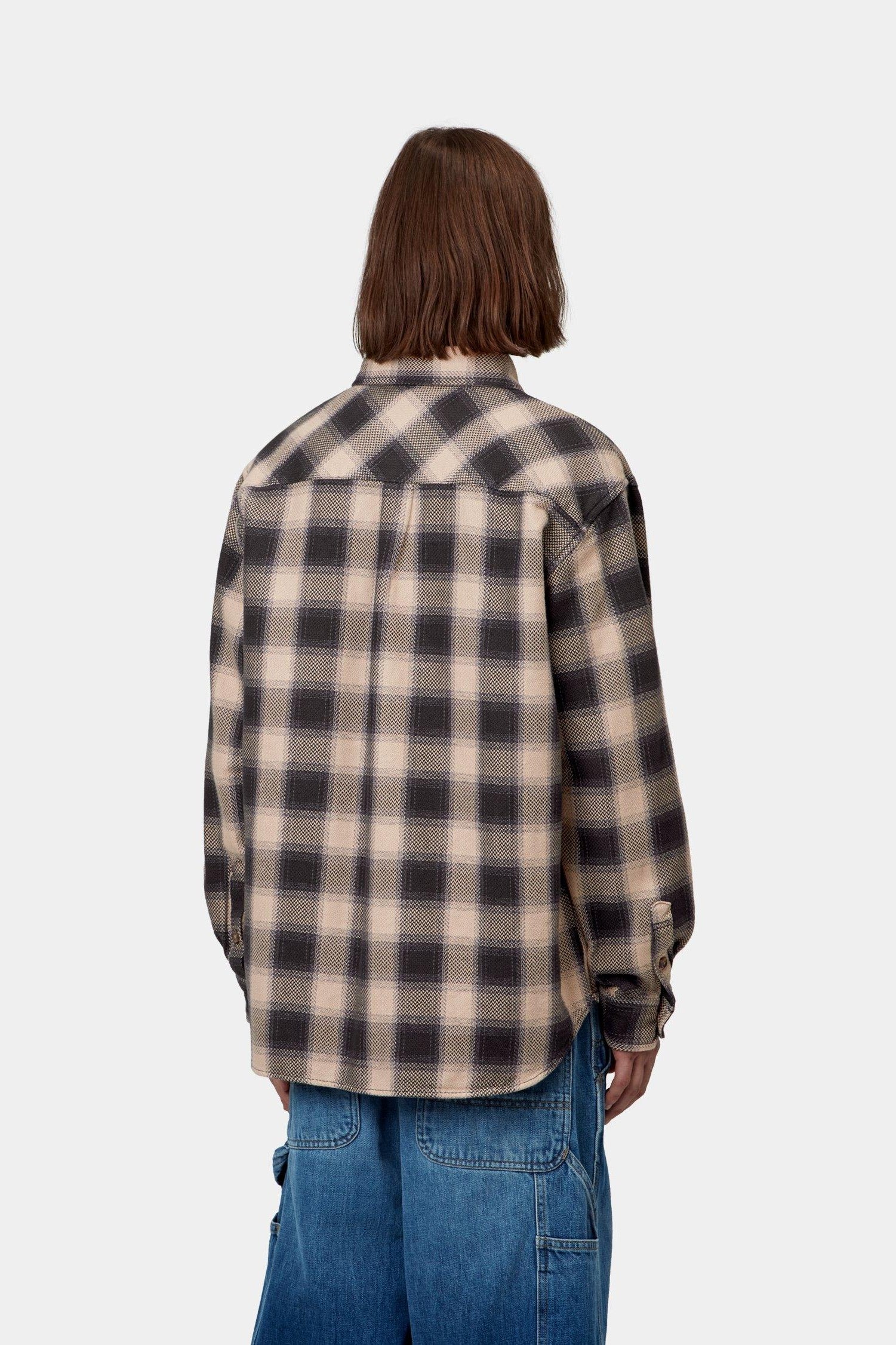 L/S Dayne Shirt - Dayne Check, Shady Purple 3