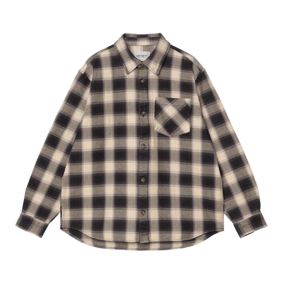 L/S Dayne Shirt - Dayne Check, Shady Purple
