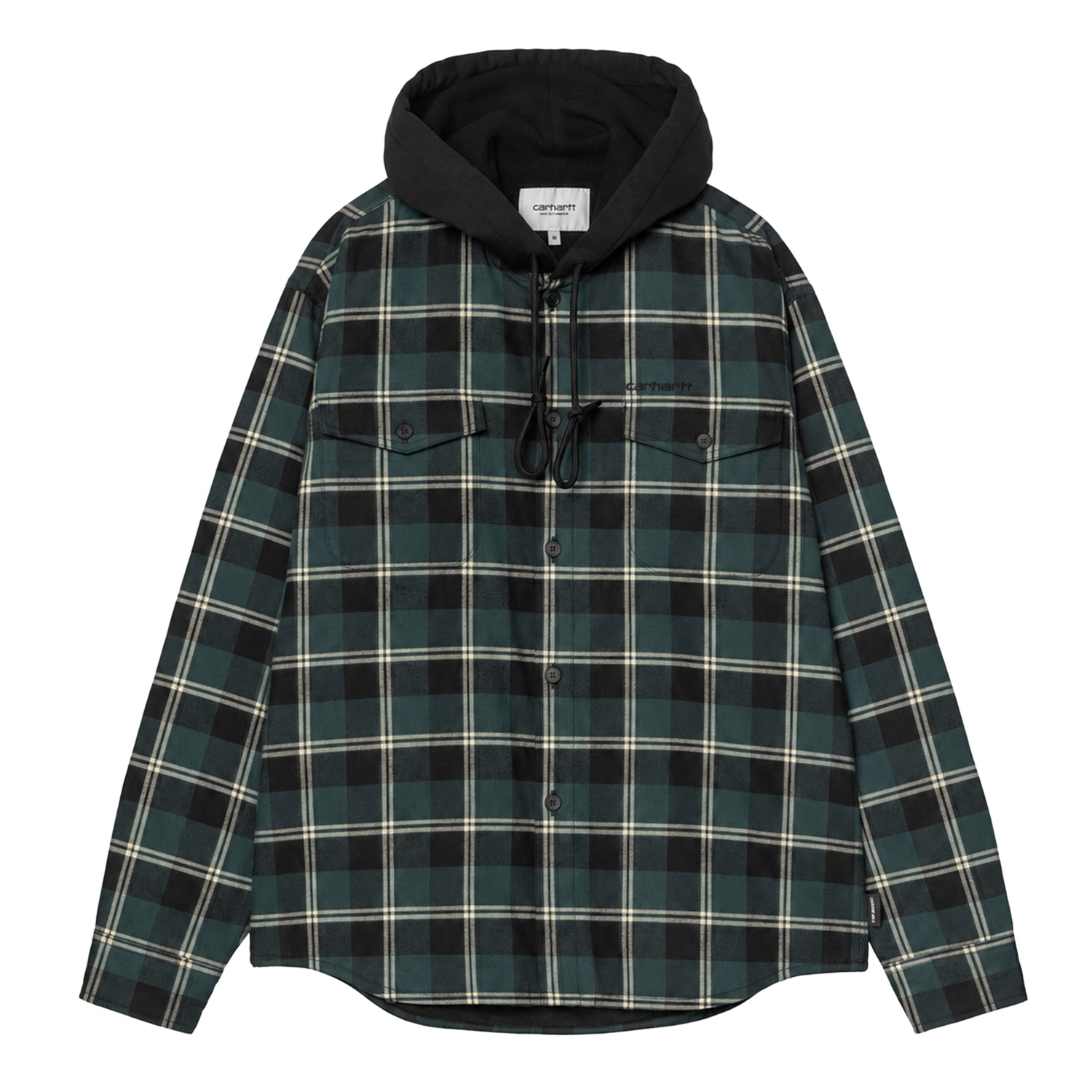 Cobrin Shirt Jac - Cobrin Check, Dark Scarab 1