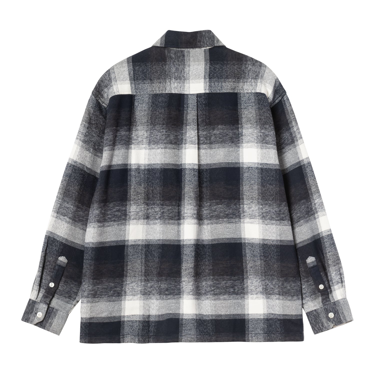 L/S Esterson Shirt - Esterson Check, Dark Navy 5