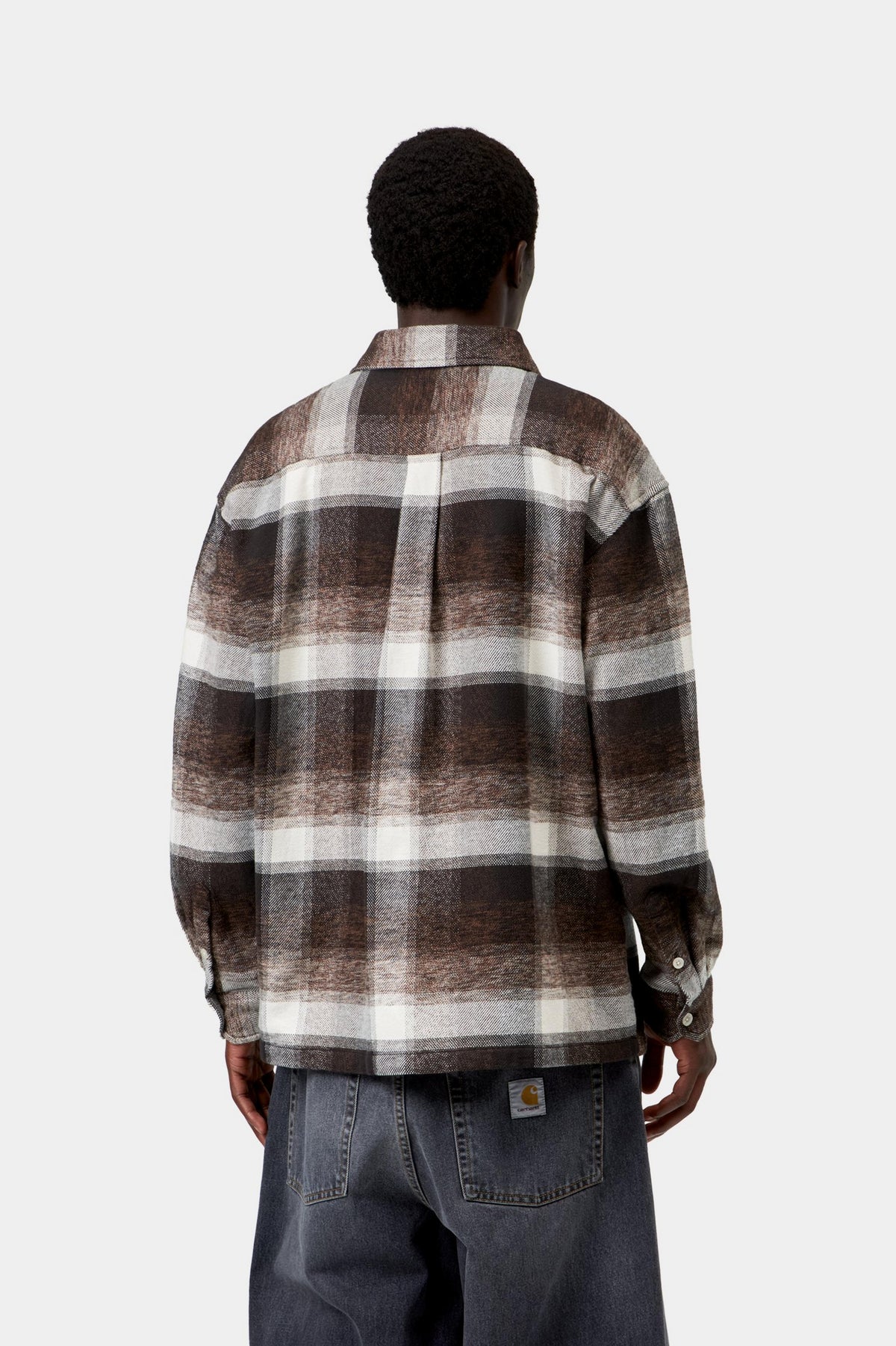 L/S Esterson Shirt - Esterson Check, Tobacco