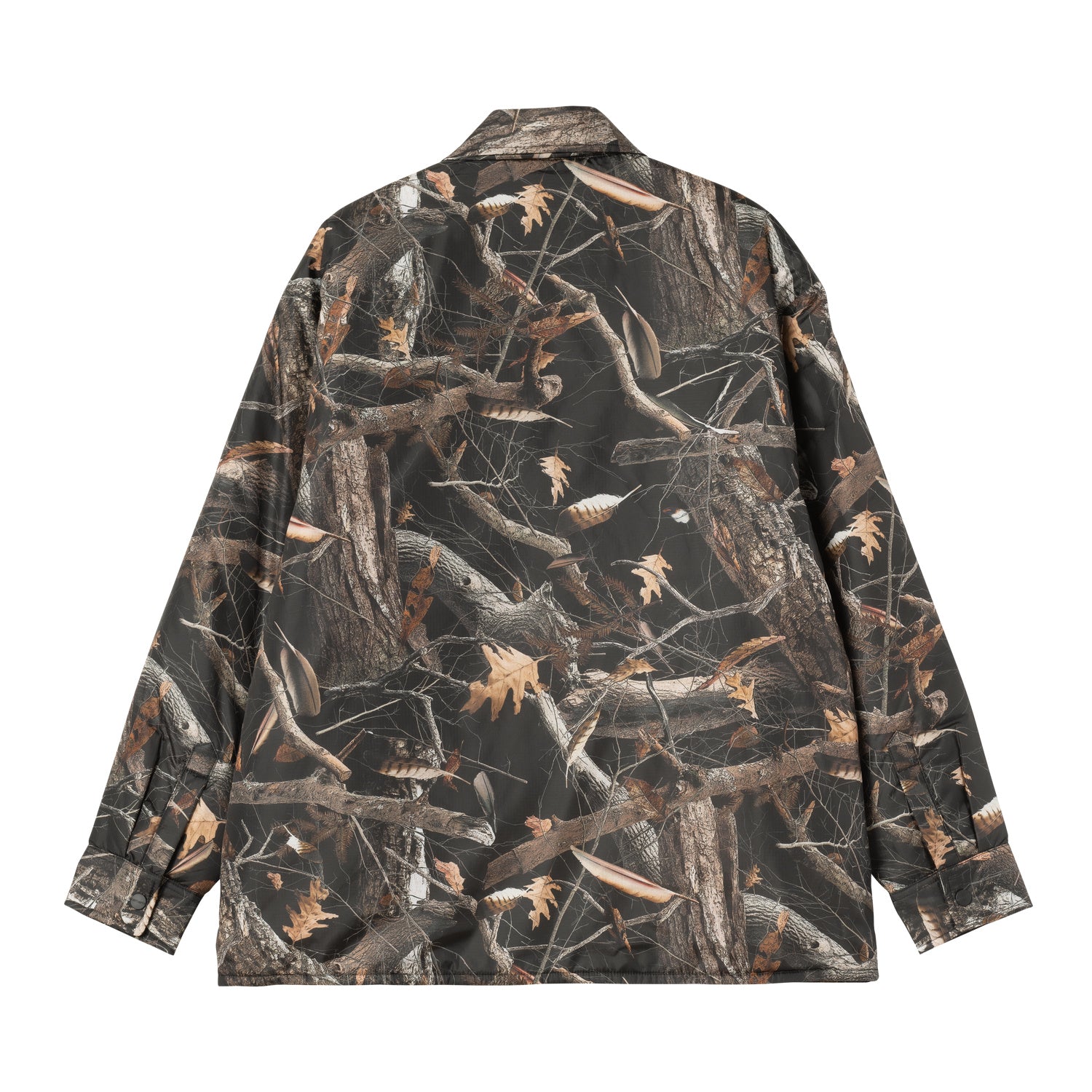 Kandler Shirt Jac - Camo Feather Tree, Black 5