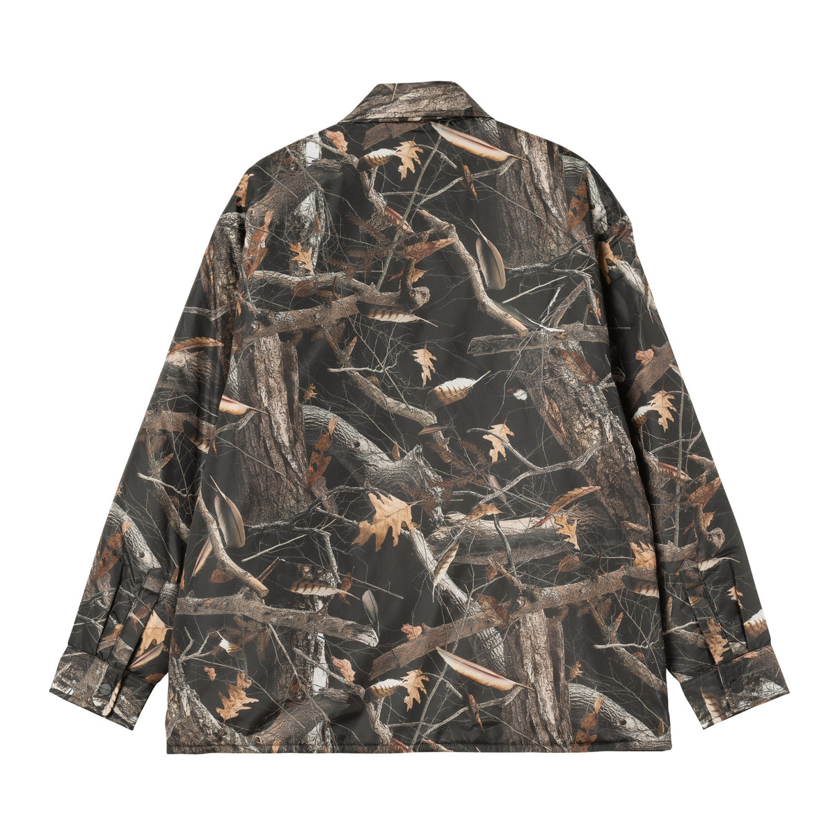 Kandler Shirt Jac - Camo Feather Tree, Black