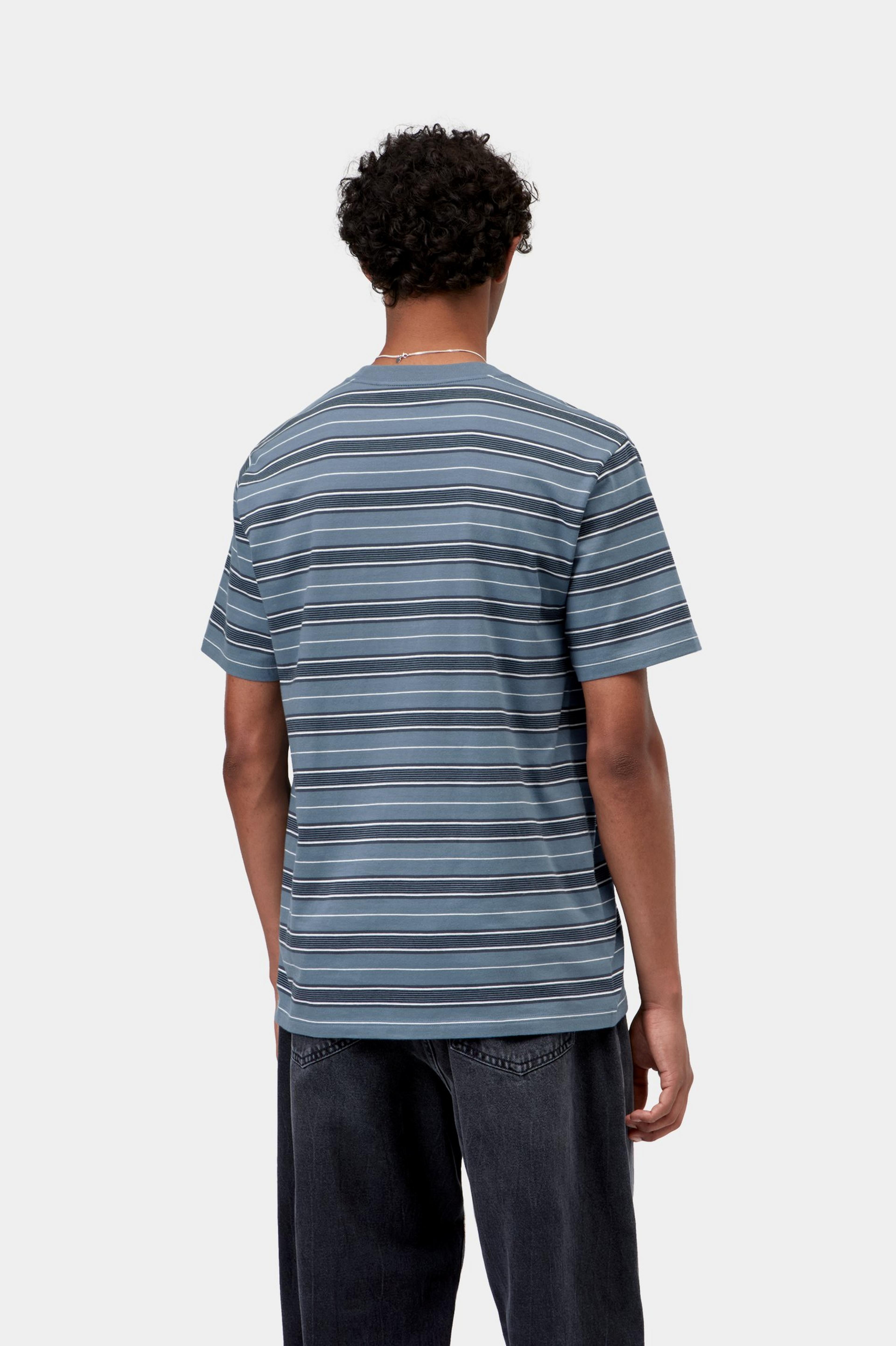 S/S Bronson T-Shirt - Bronson Stripe, Icesheet