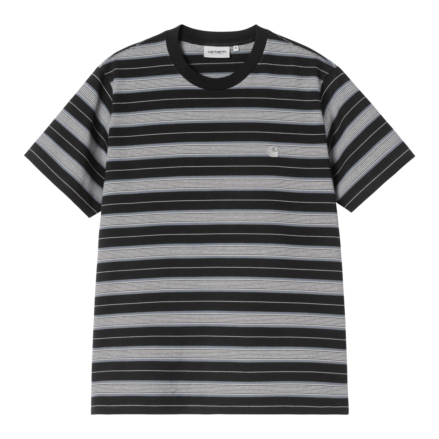 S/S Bronson T-Shirt - Bronson Stripe, Black