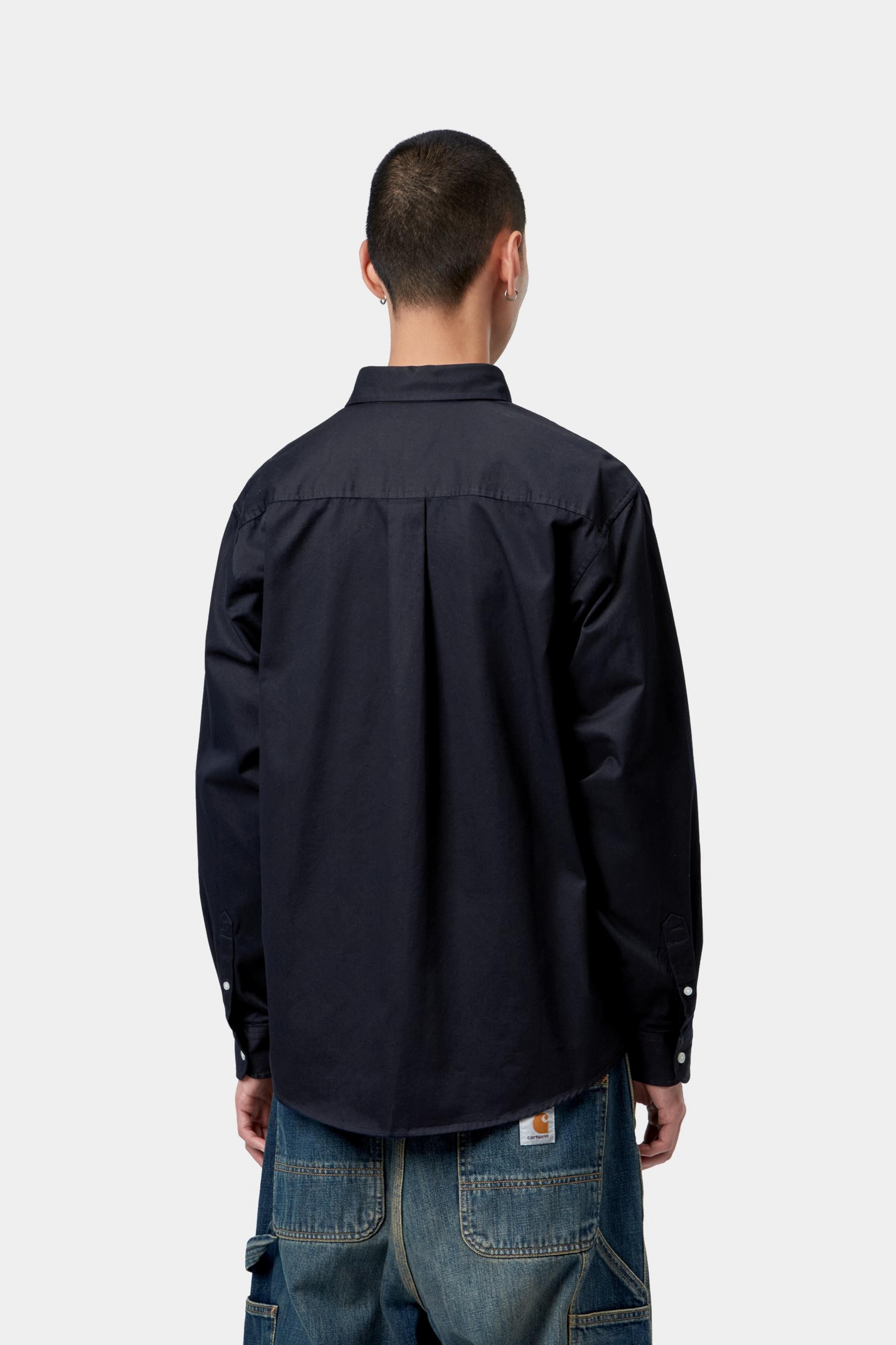 L/S OG Madison Shirt - Dark Navy 3