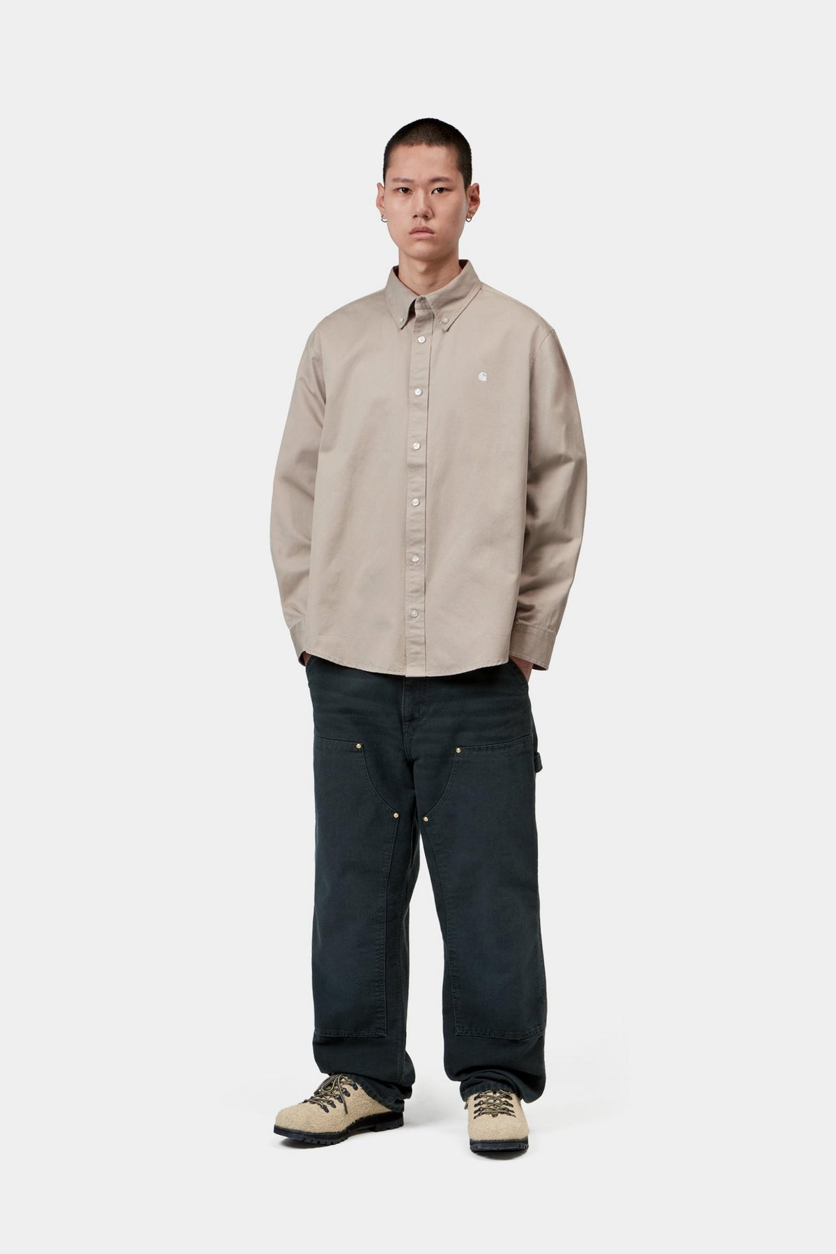 L/S OG Madison Shirt - Fleur De Sel