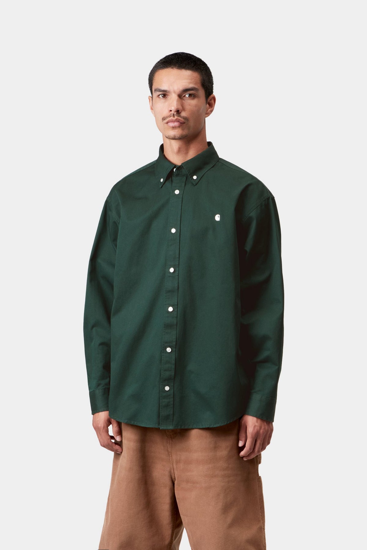 L/S OG Madison Shirt - Dark Scarab