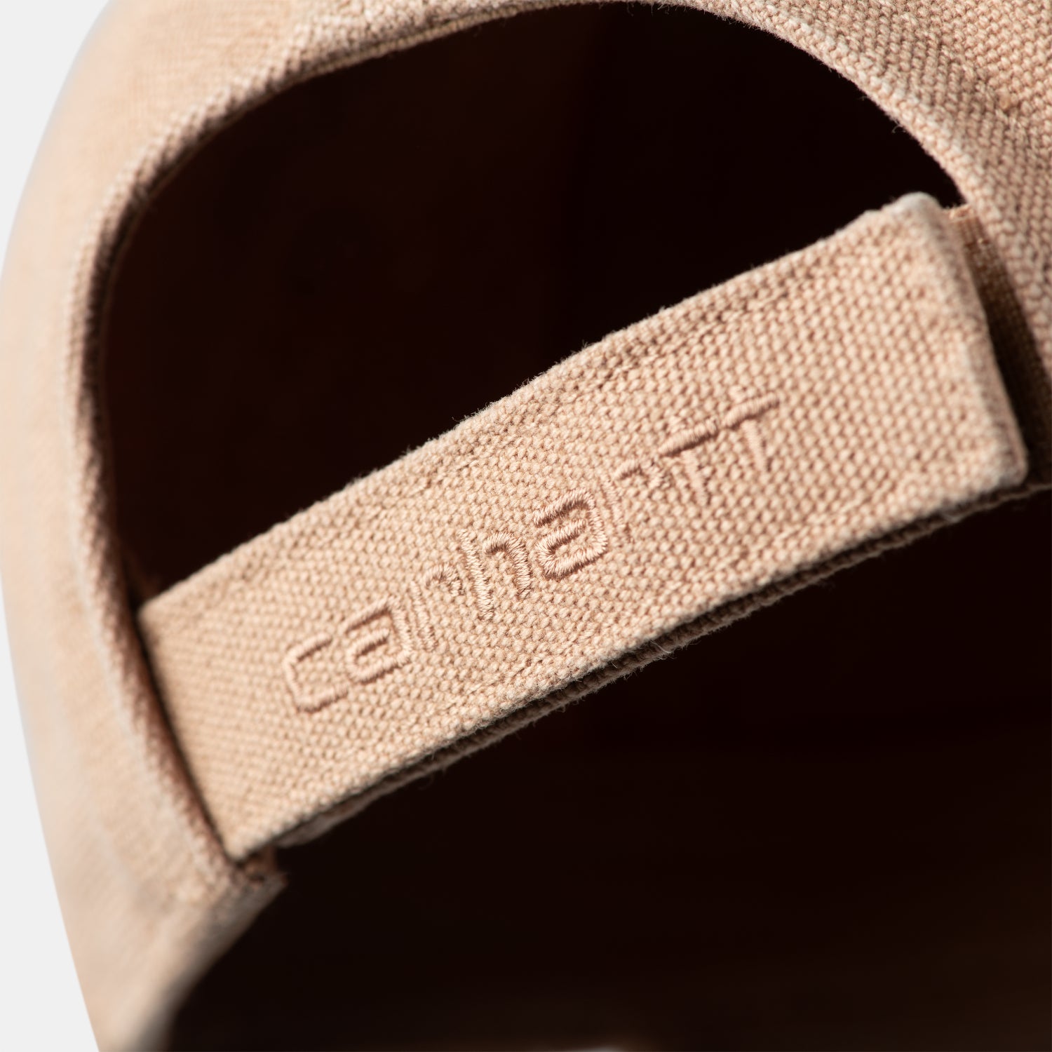 Canvas Cap - Dusty H Brown, Stone washed