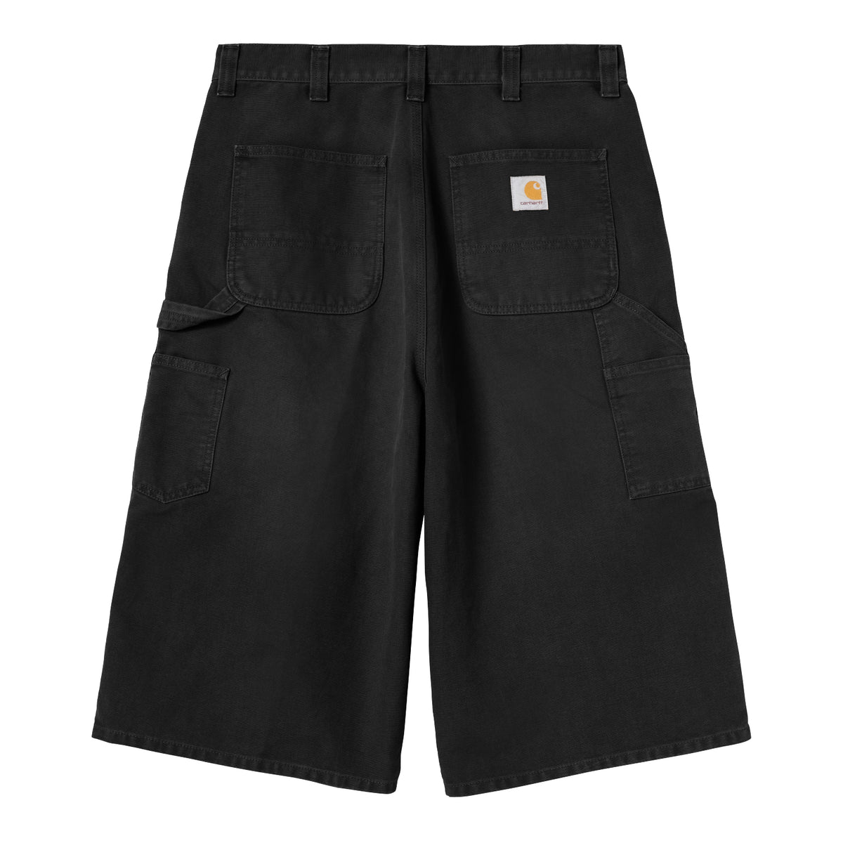 OG Single Knee Long Short - Black stone canvas