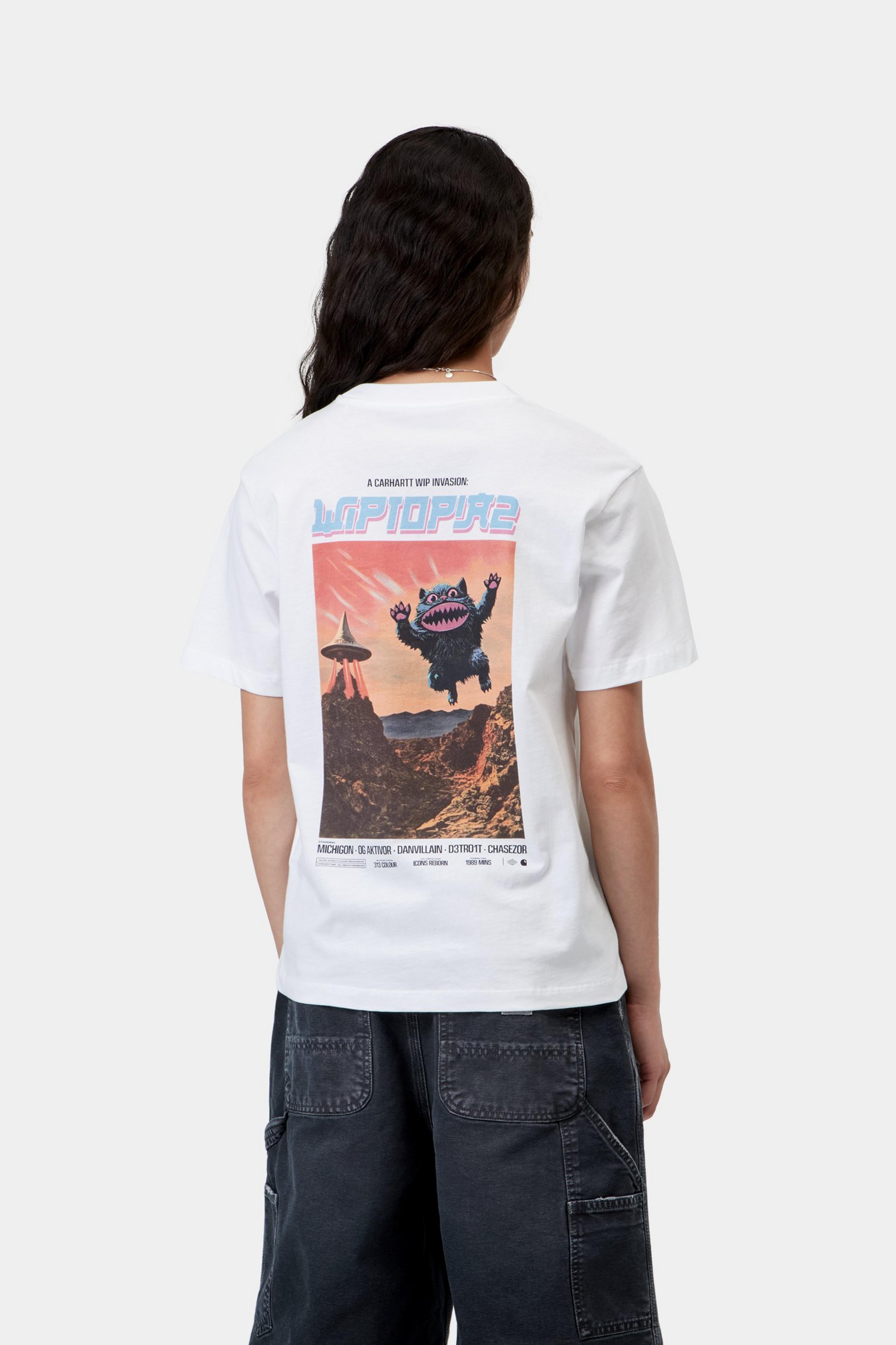 W' S/S Wiptopia II T-Shirt - White