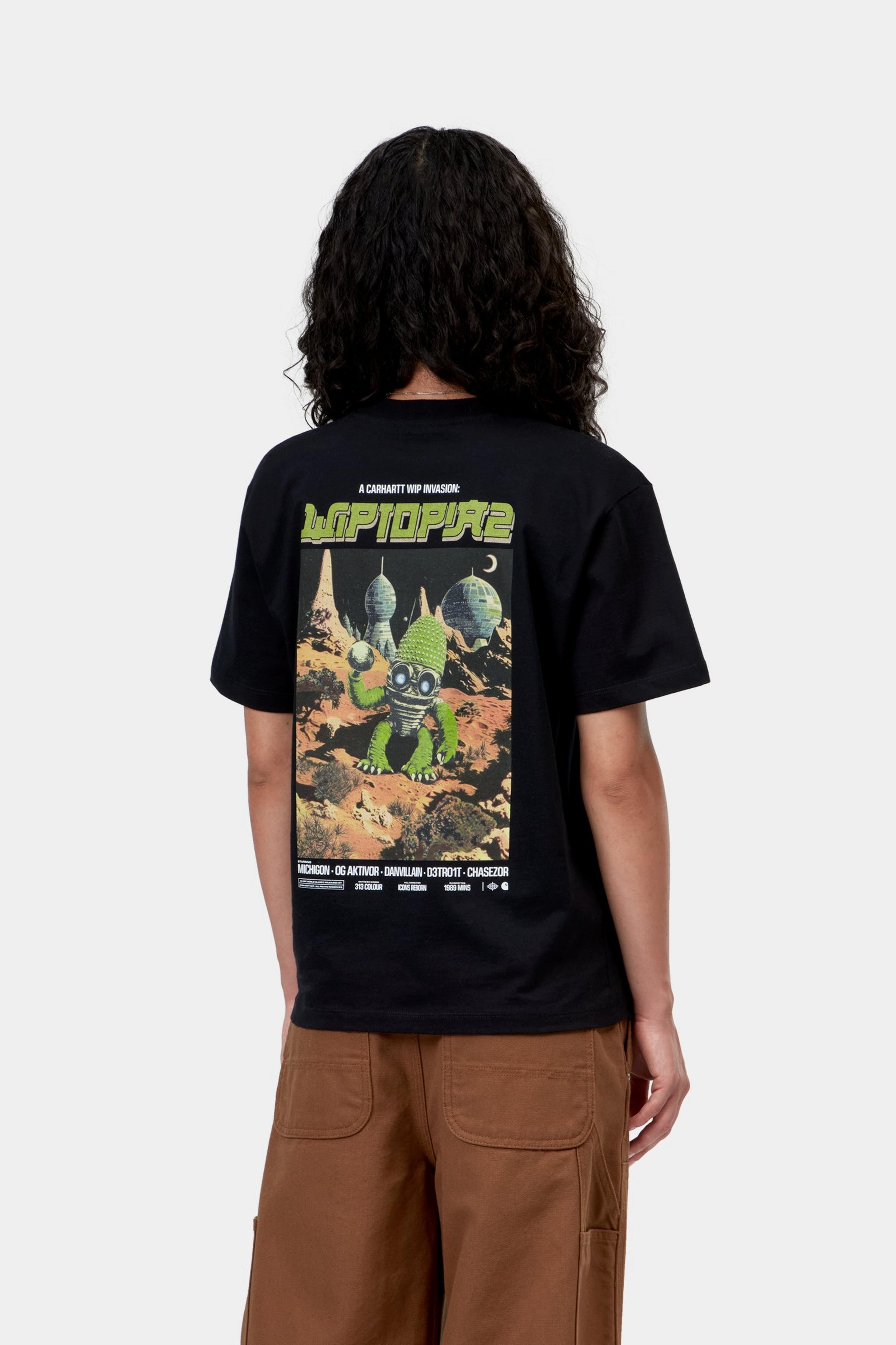 W' S/S Wiptopia II T-Shirt - Black