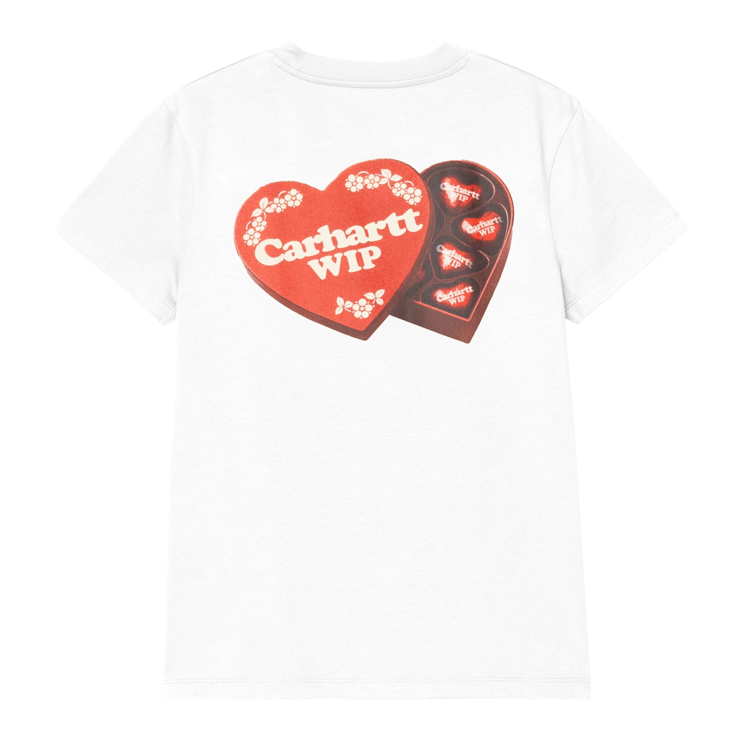 ウィメンズショートスリーブハートケースTシャツ