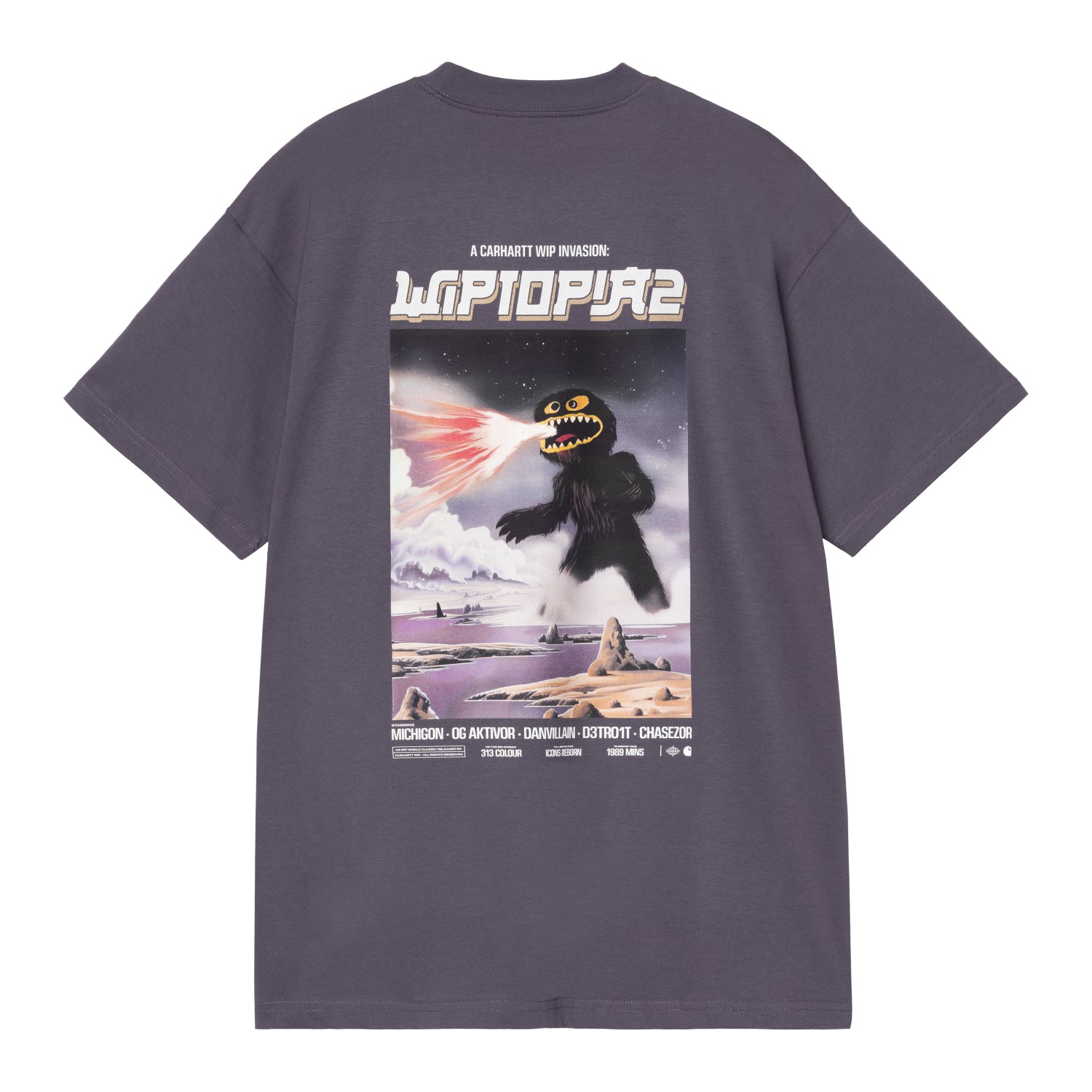 S/S Wiptopia II T-Shirt - Shady Purple