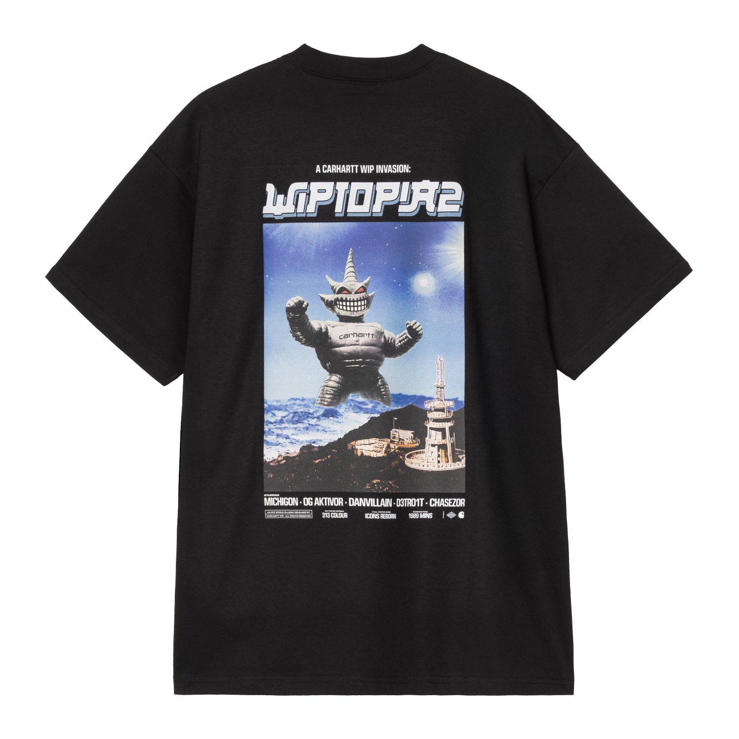 S/S Wiptopia II T-Shirt - Black