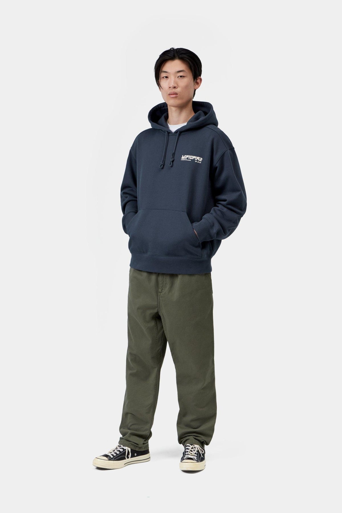 Hooded Wiptopia II Sweatshirt - Blue