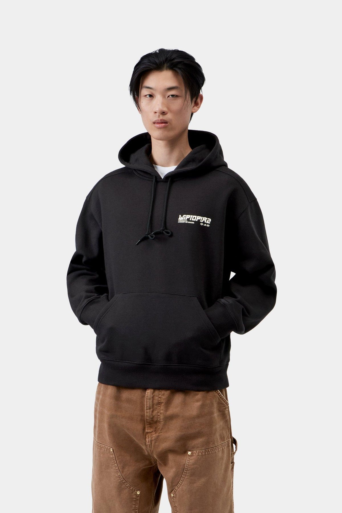 Hooded Wiptopia II Sweatshirt - Black