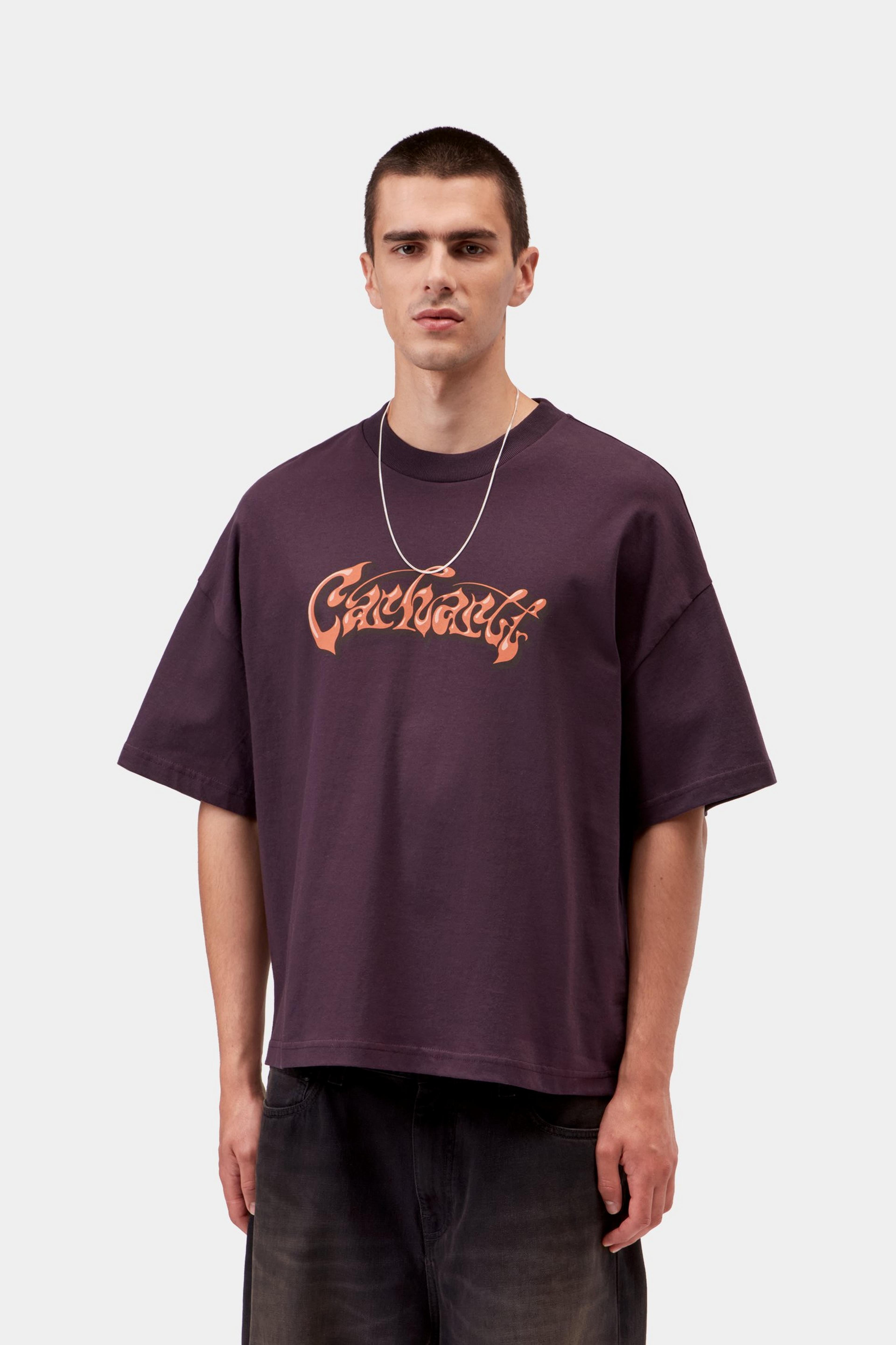 S/S Booger T-Shirt - Cozy Purple