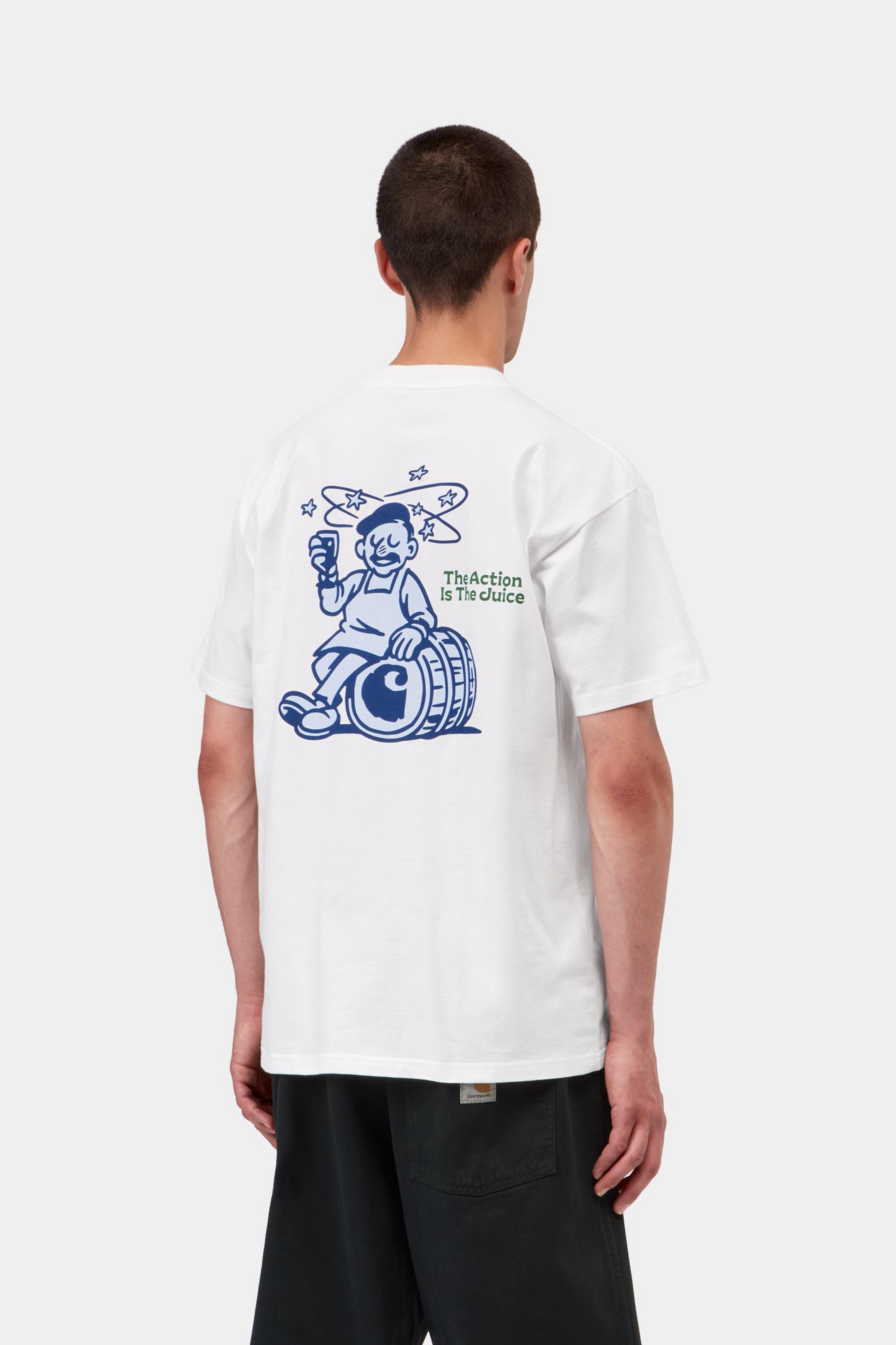 S/S Grape Picker T-Shirt - White