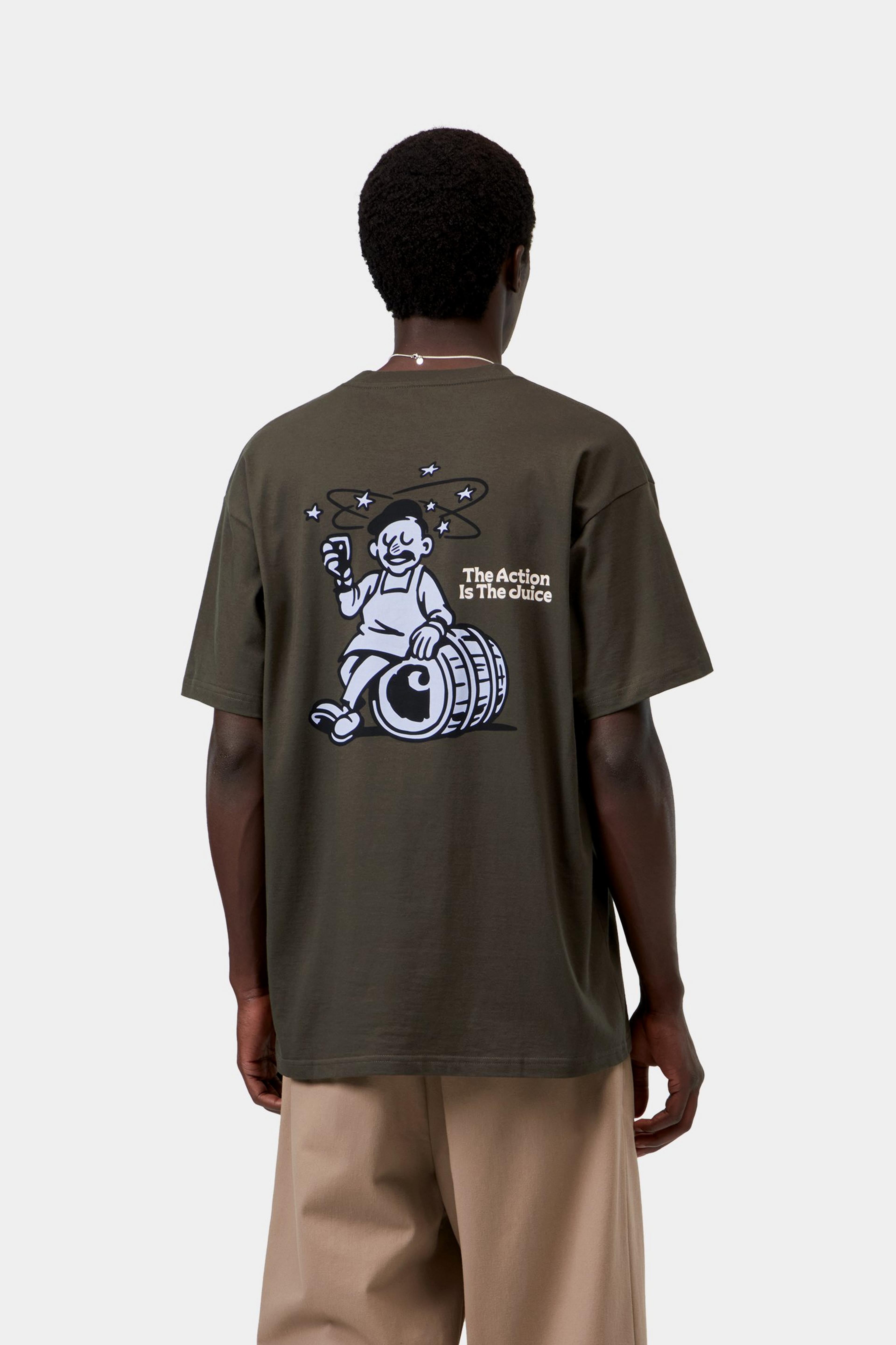S/S Grape Picker T-Shirt - Cypress