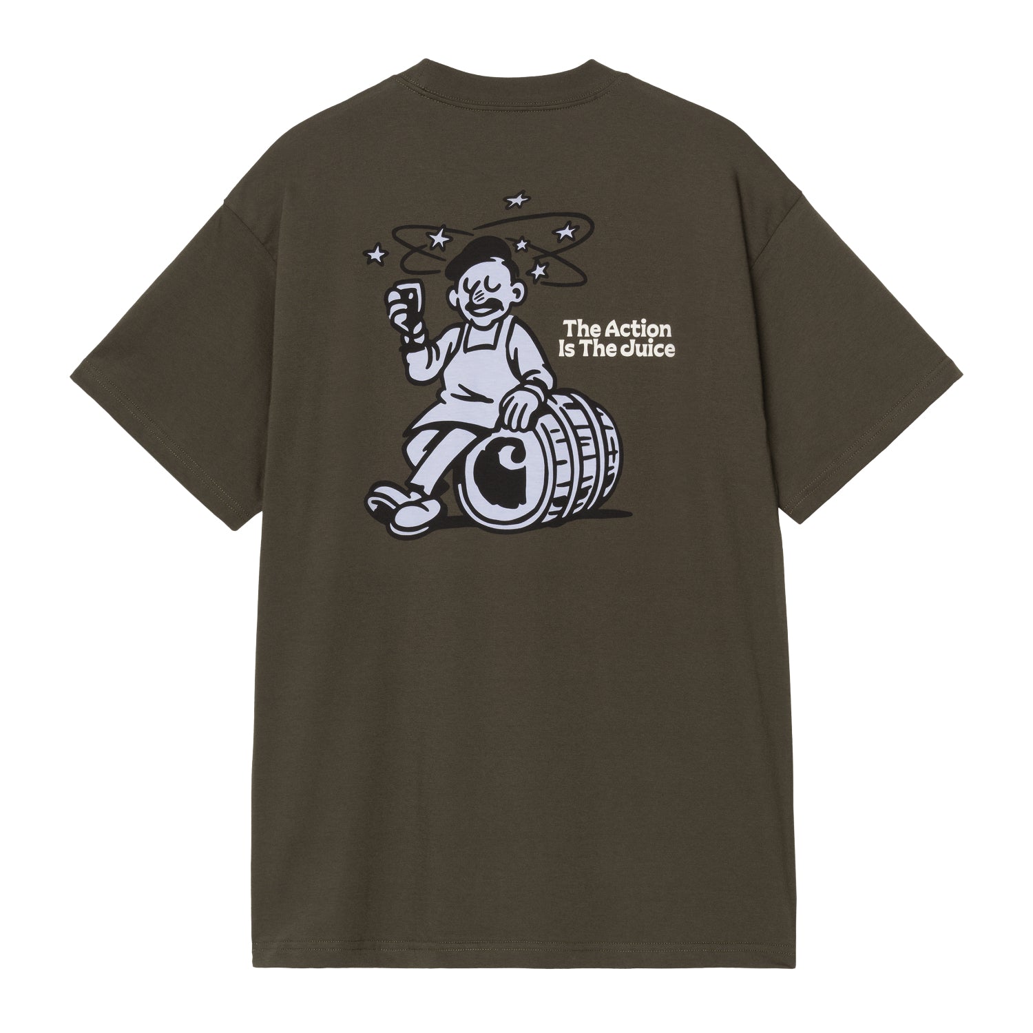 S/S Grape Picker T-Shirt - Cypress