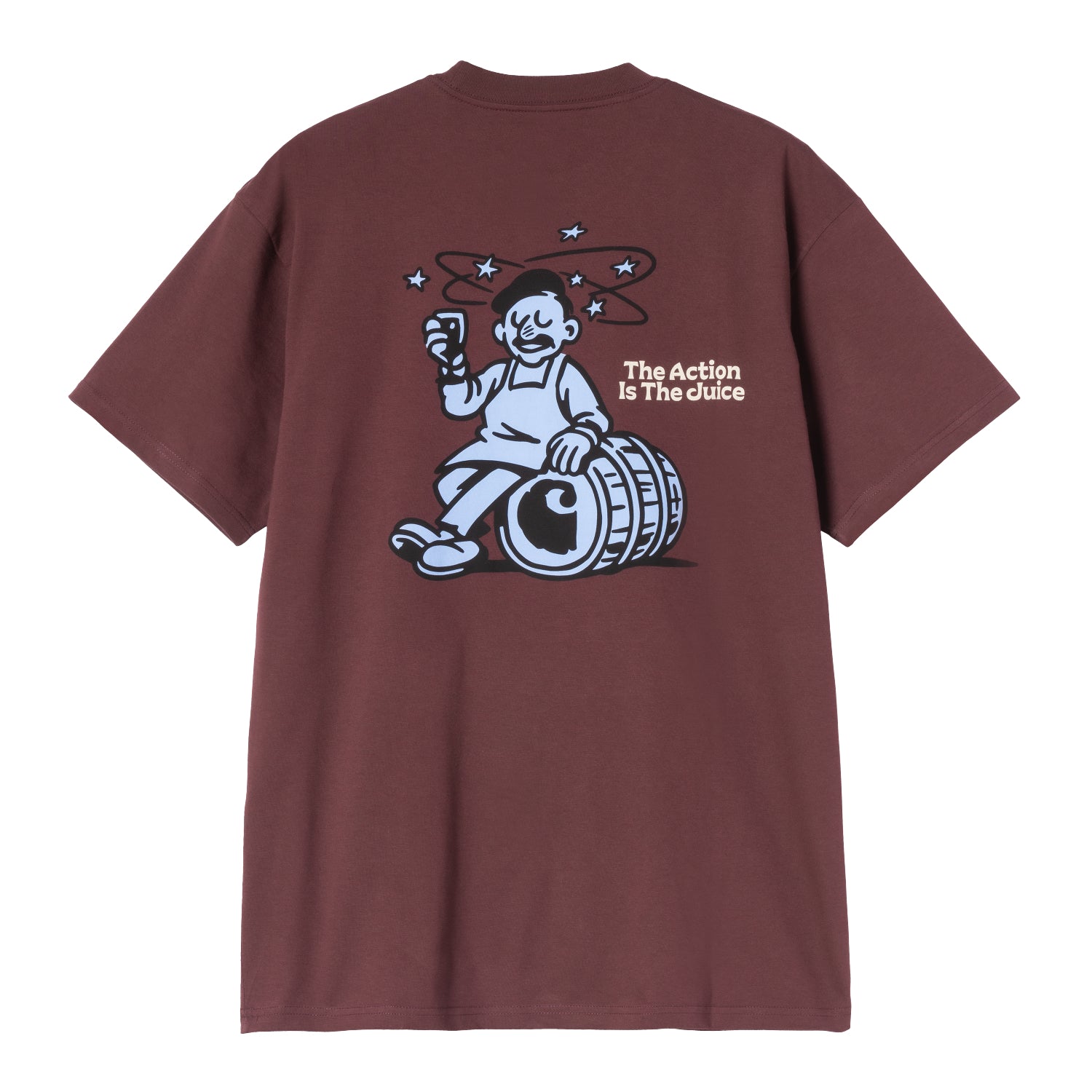 S/S Grape Picker T-Shirt - Amarone
