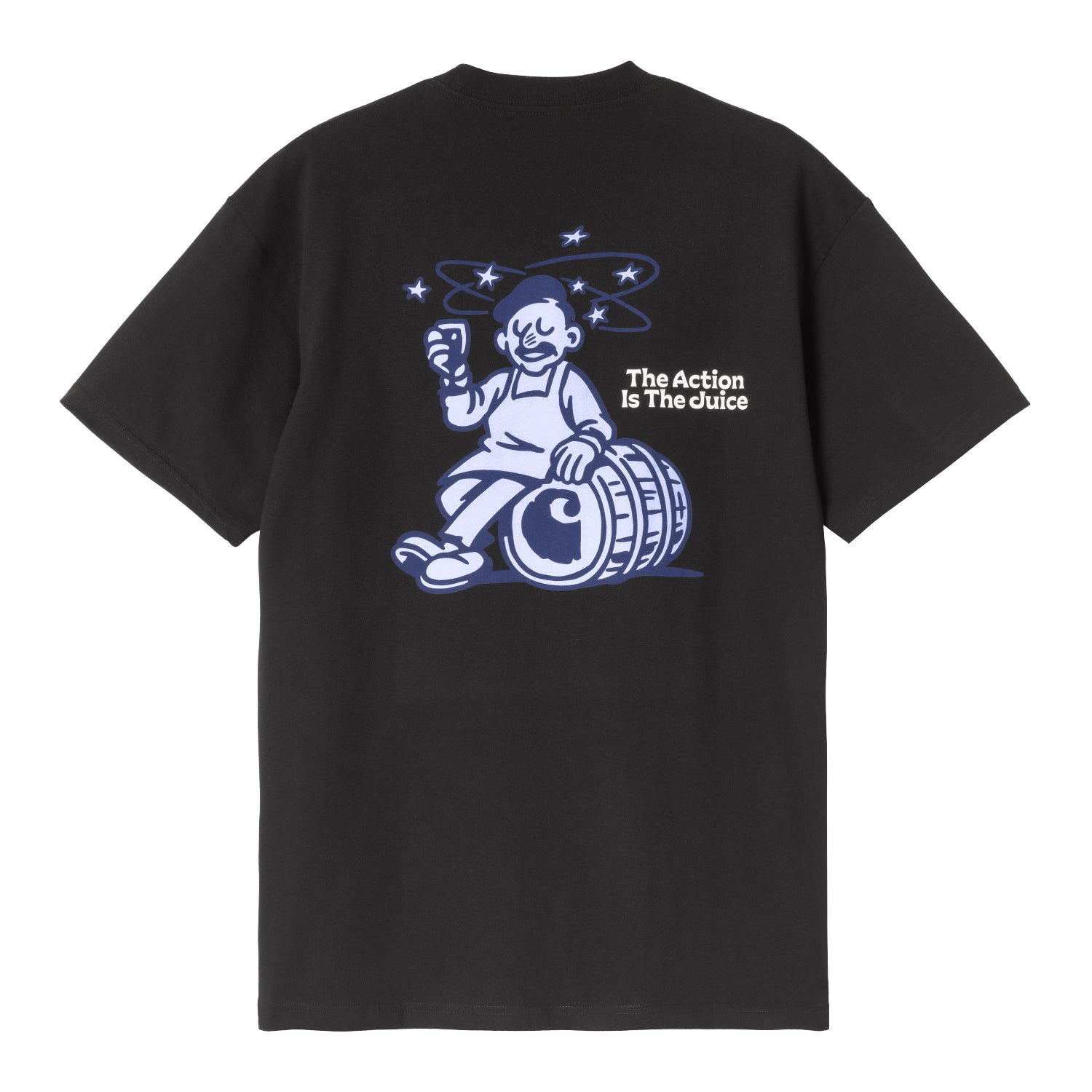 S/S Grape Picker T-Shirt - Black