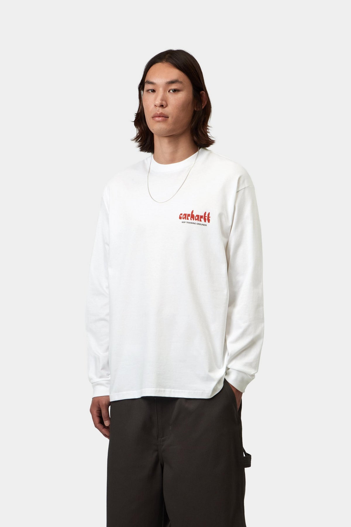 L/S Framework T-Shirt - White