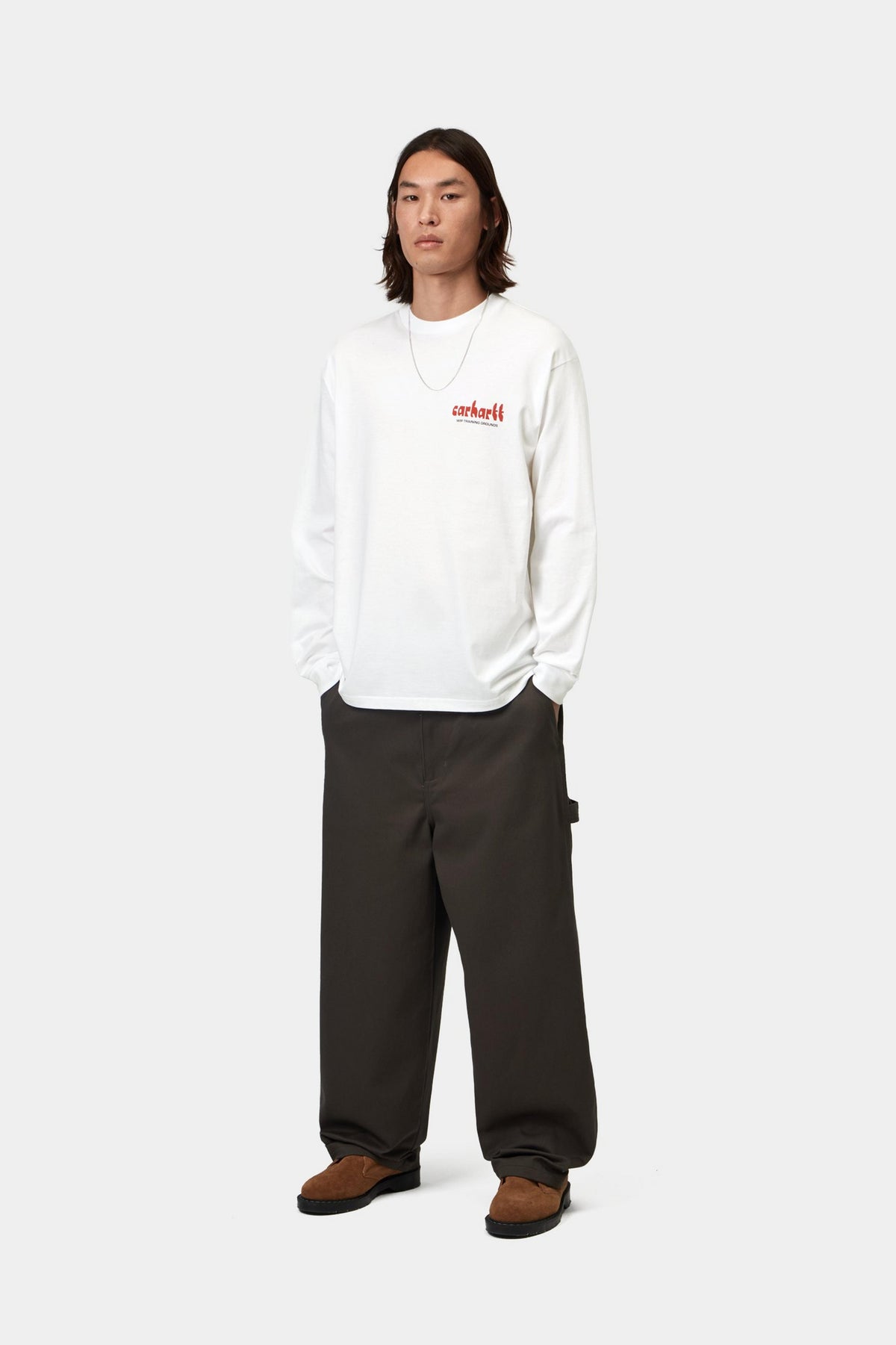 L/S Framework T-Shirt - White