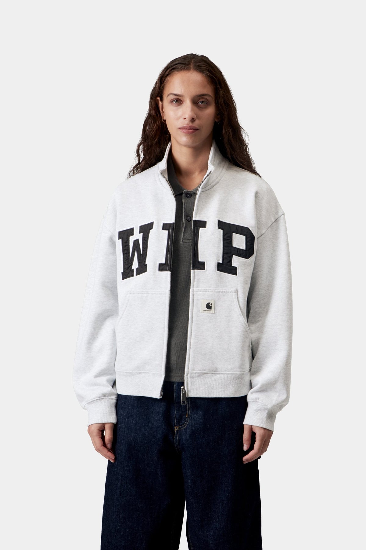 W' WIP Jacket - Ash Heather stone washed