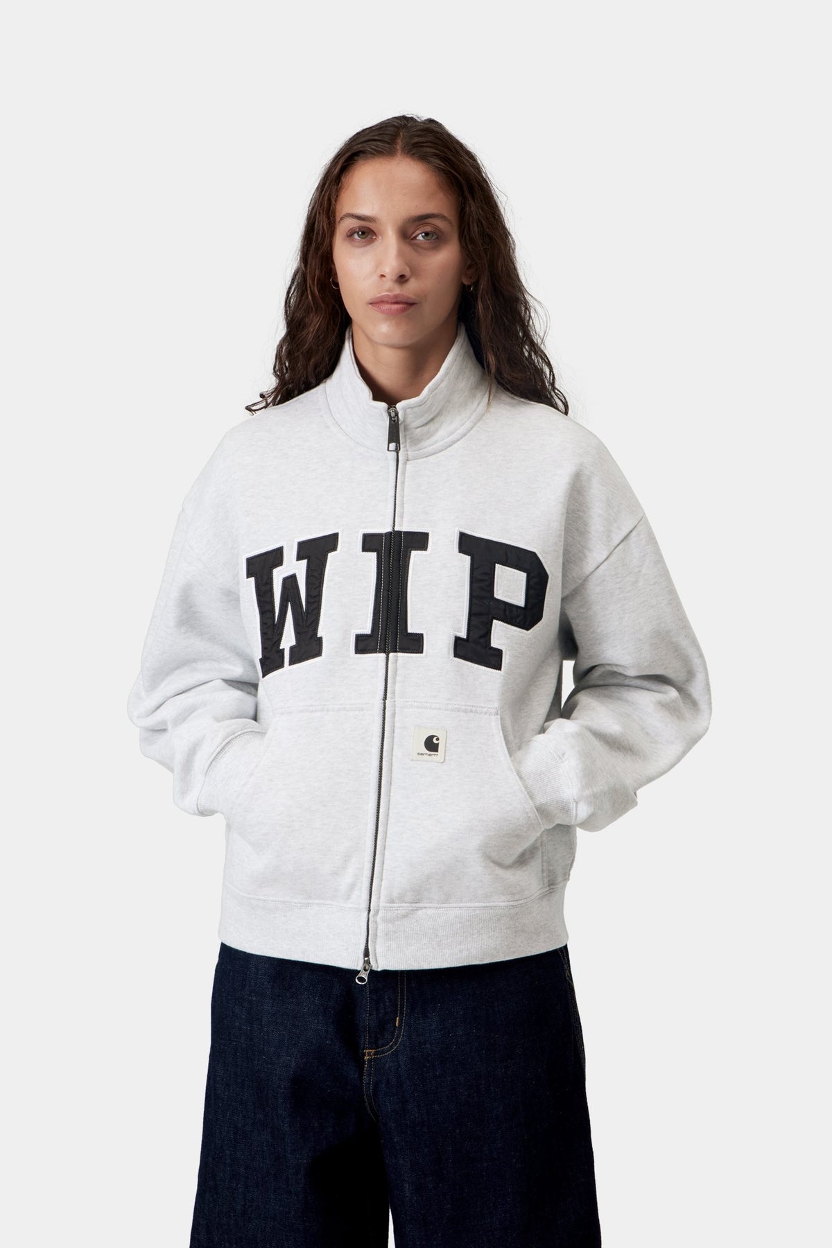 W' WIP Jacket - Ash Heather stone washed