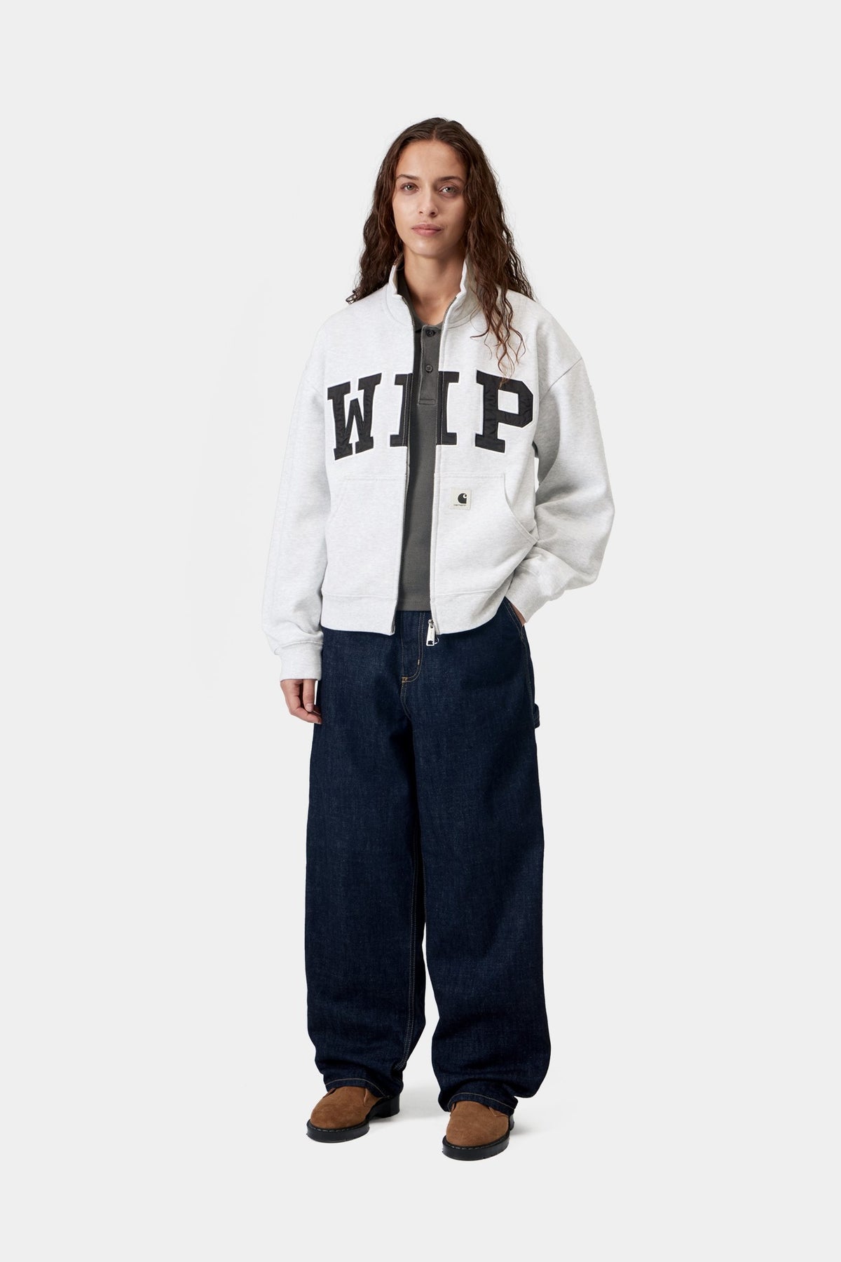 W' WIP Jacket - Ash Heather stone washed