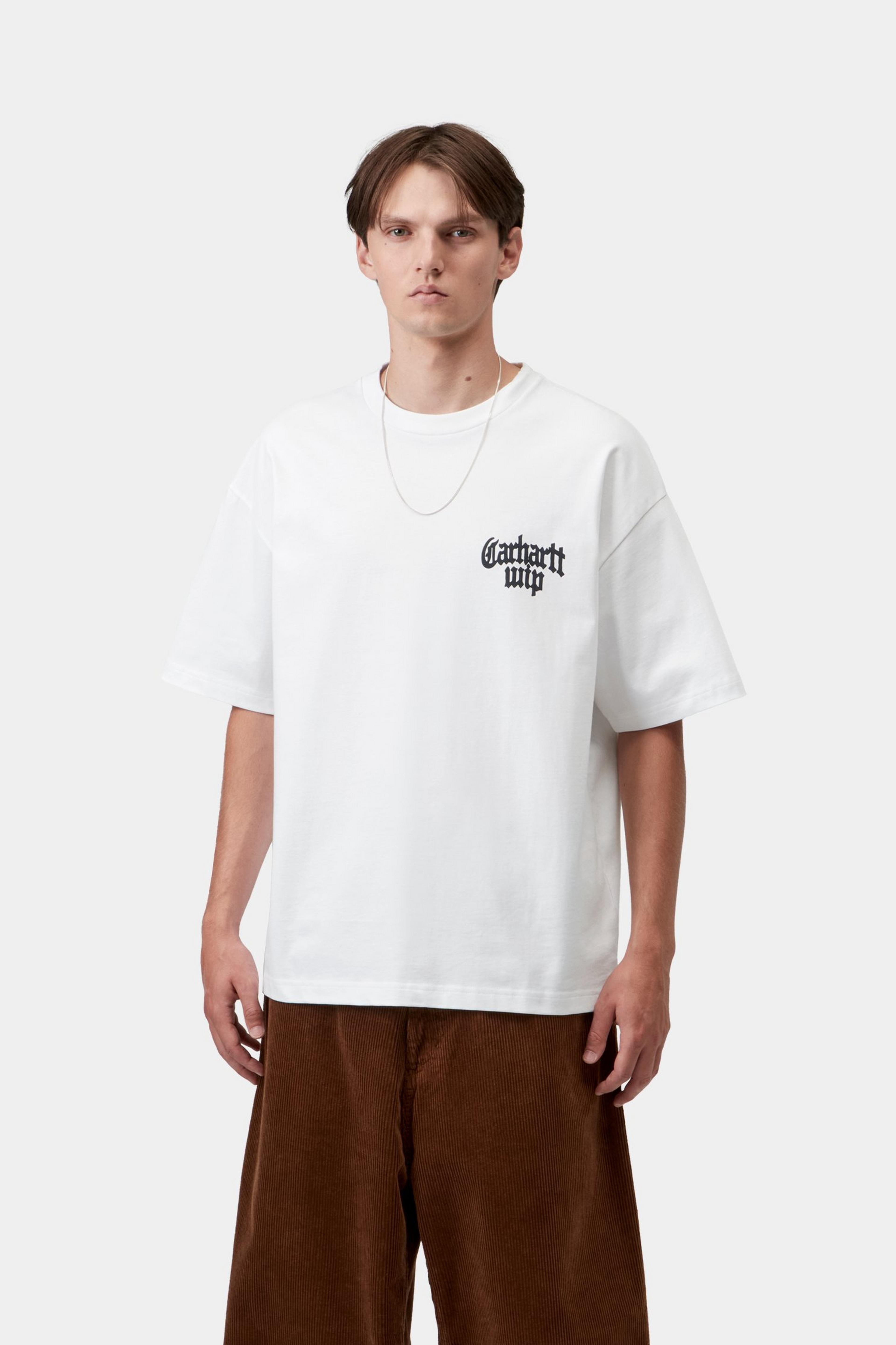 S/S Blackletter T-Shirt - White 2