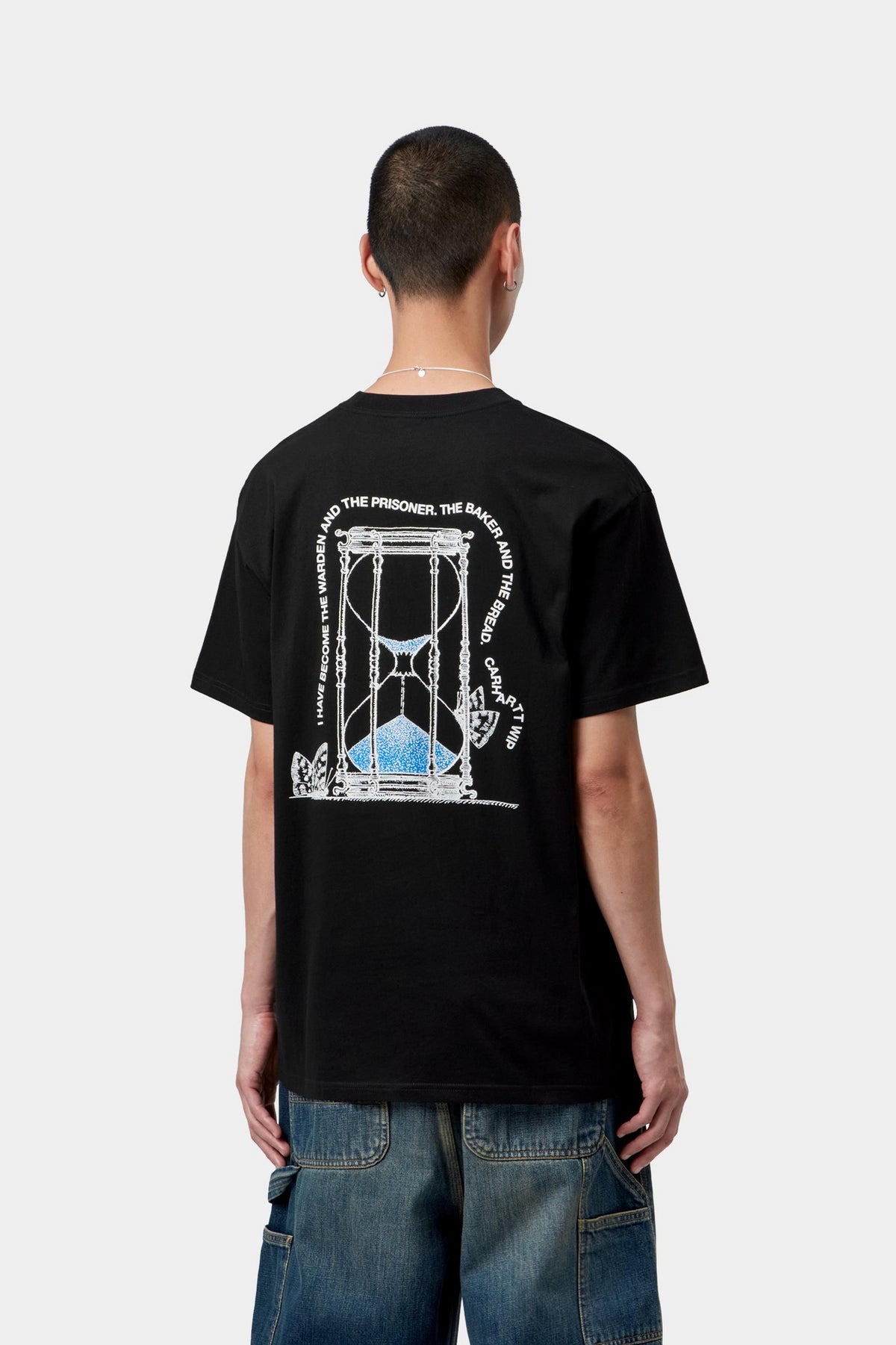 S/S Hourglass T-Shirt - Black