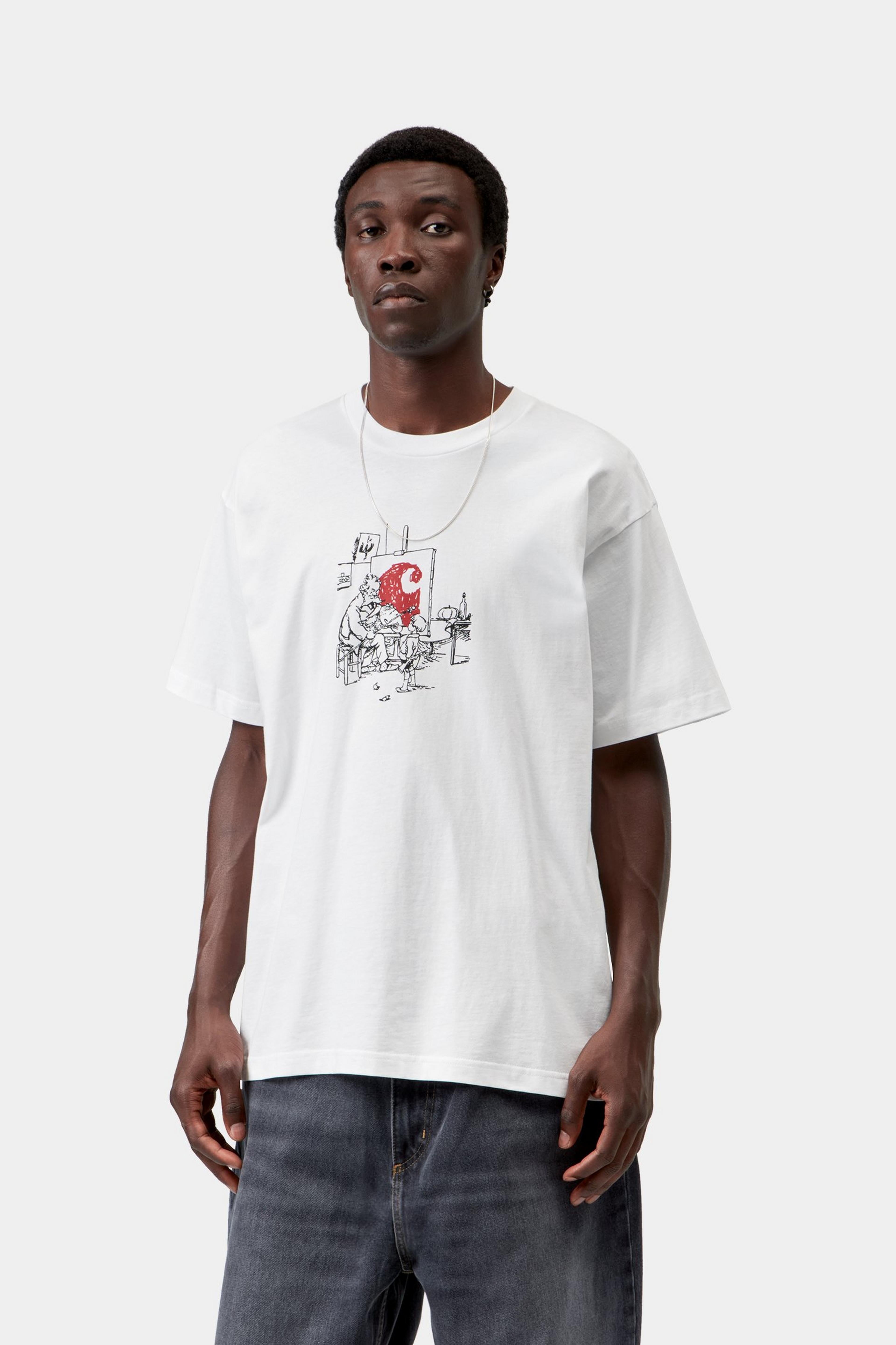 S/S Old Painter T-Shirt - White