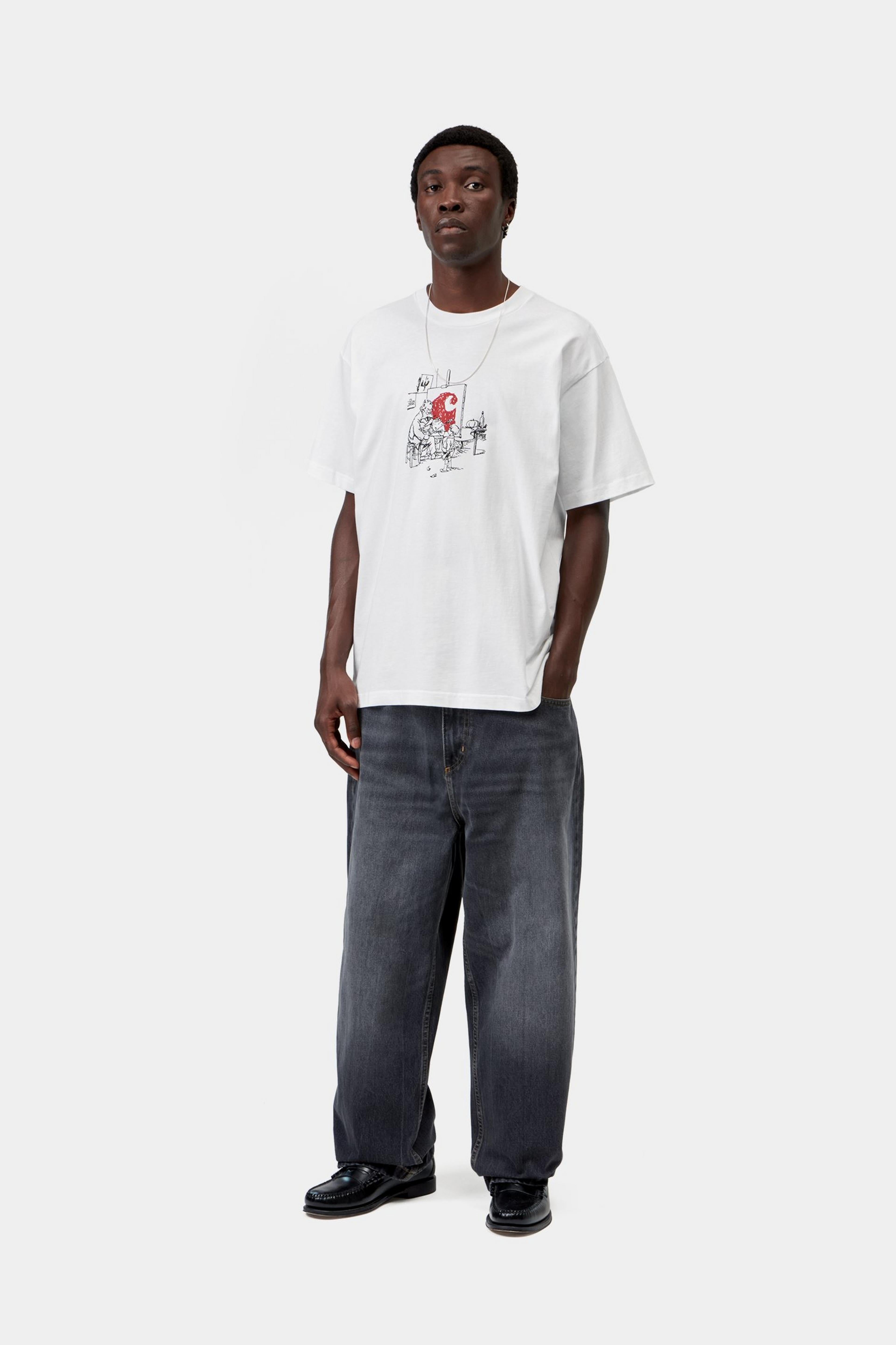 S/S Old Painter T-Shirt - White