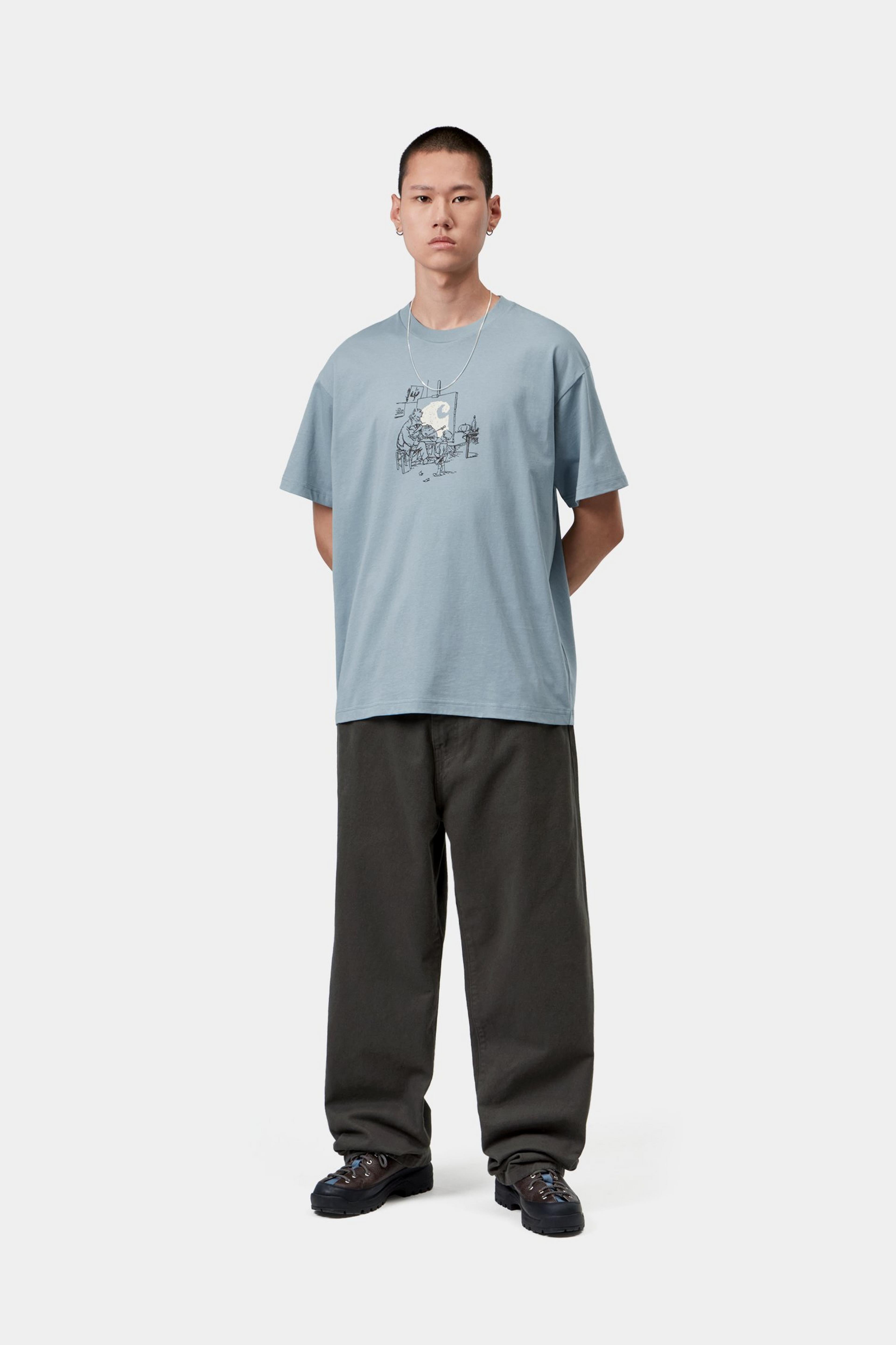 S/S Old Painter T-Shirt - Citadel