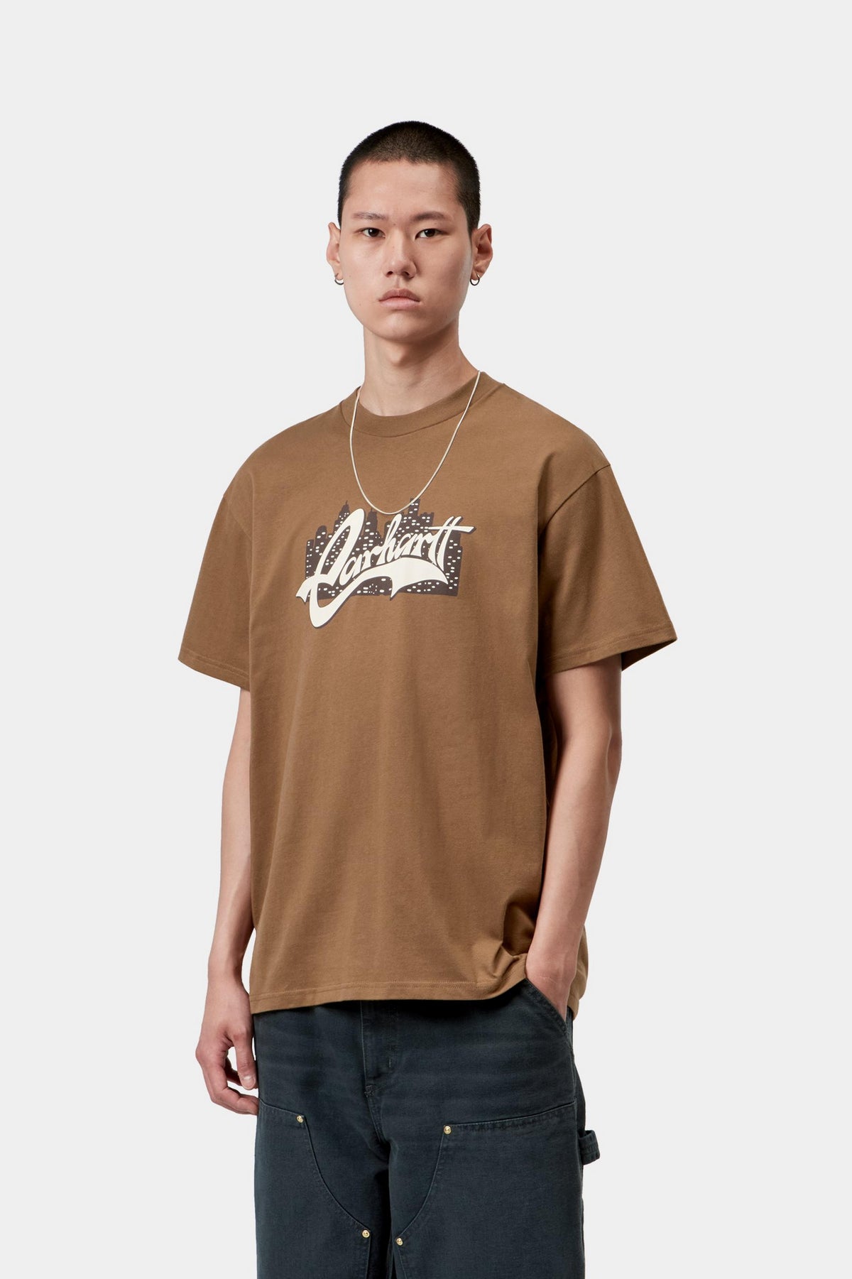 S/S Boogie Night T-Shirt - WIP H Brown