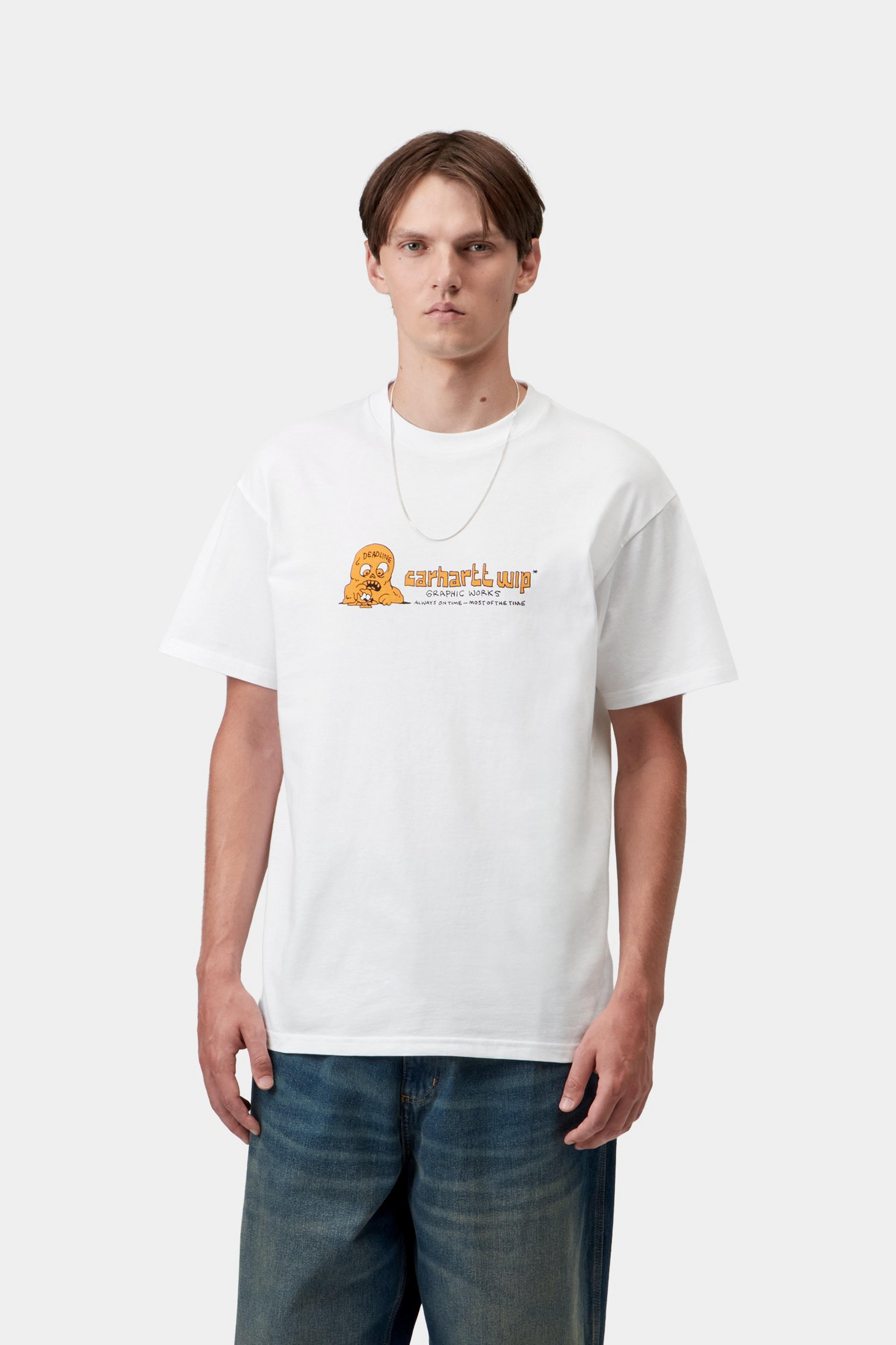 S/S Deadline T-Shirt - White 2