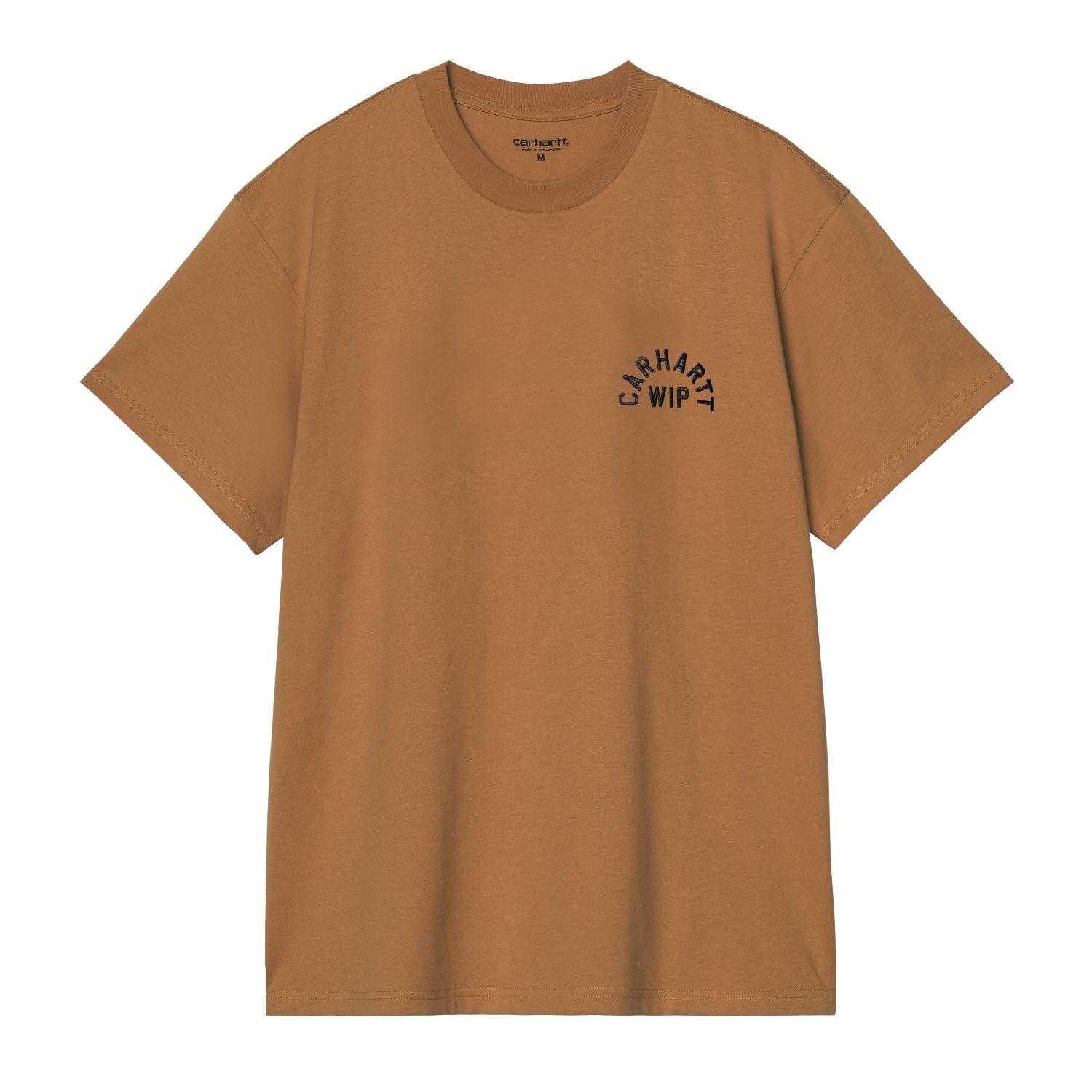 S/S Arch Script T-Shirt - WIP H Brown / Black