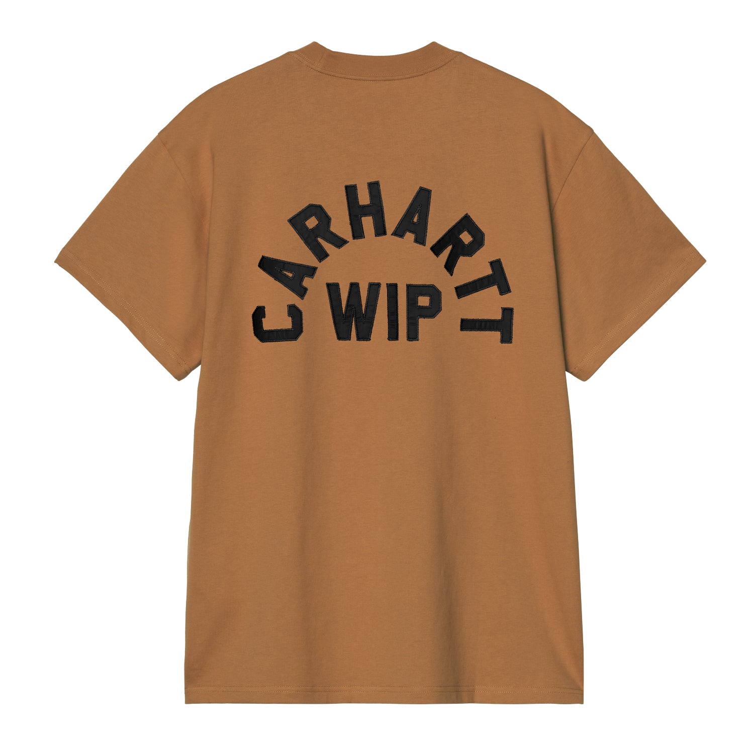 S/S Arch Script T-Shirt - WIP H Brown / Black