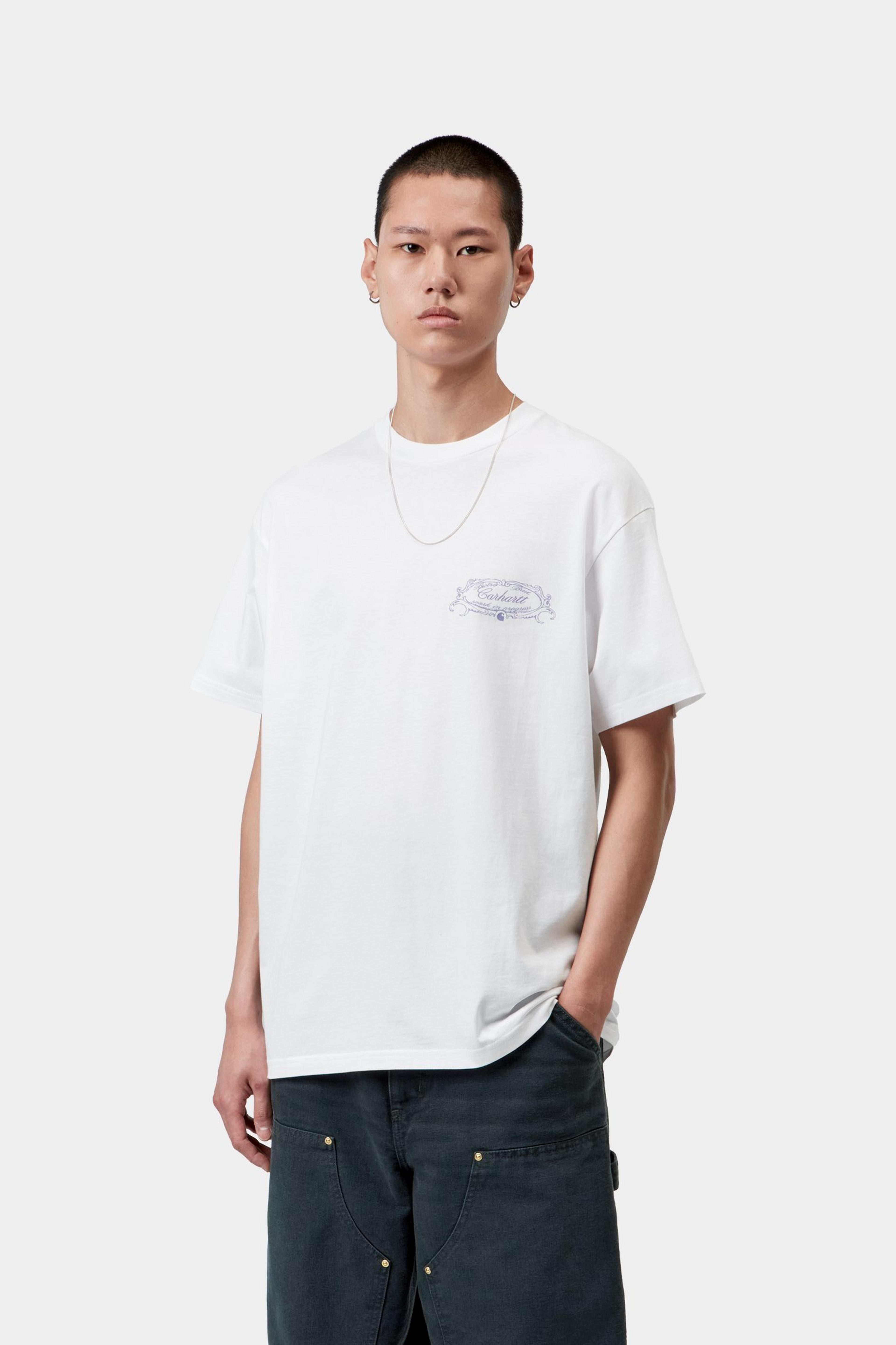 S/S Chez WIP T-Shirt - White 2
