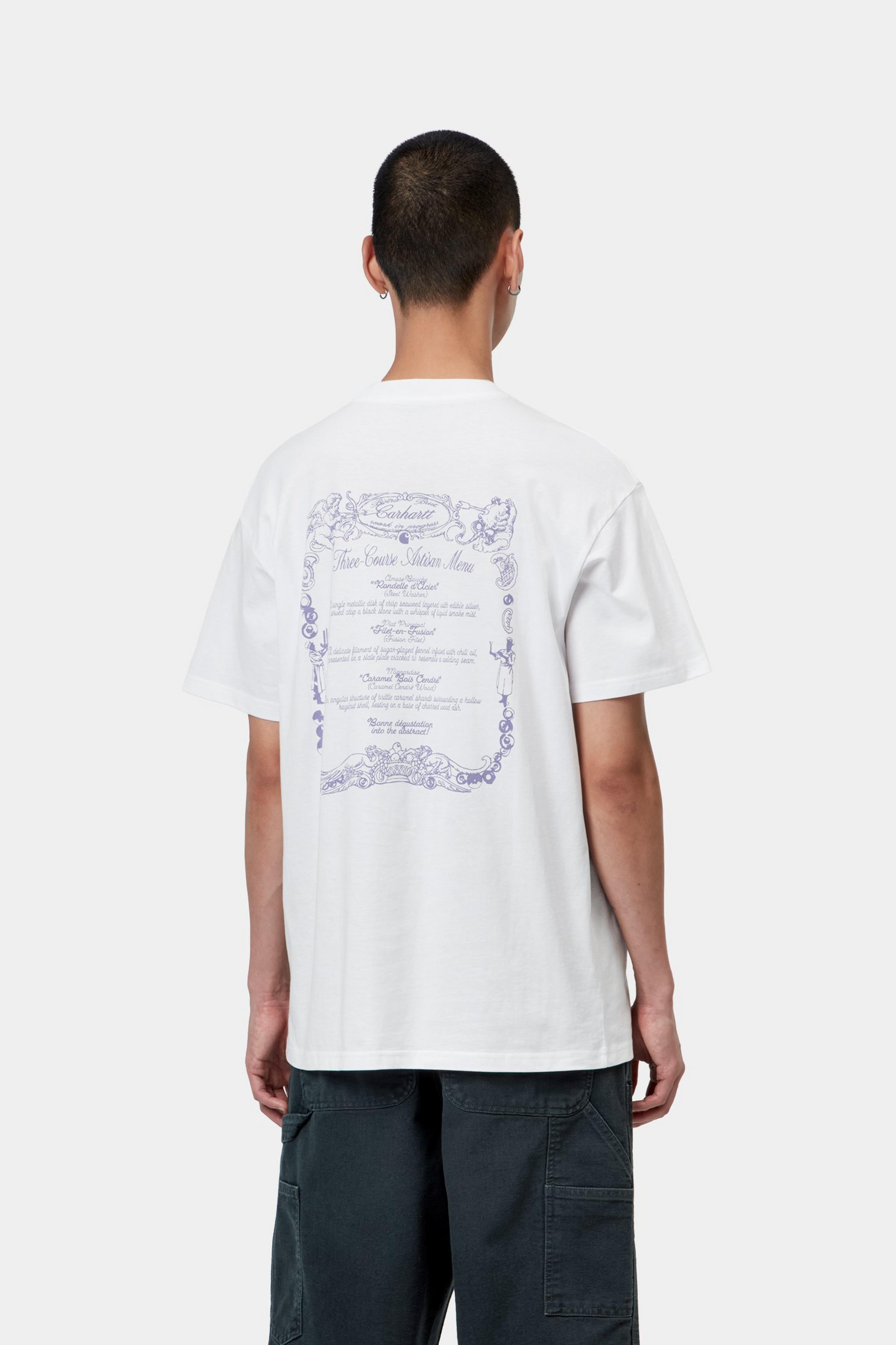 S/S Chez WIP T-Shirt - White 3