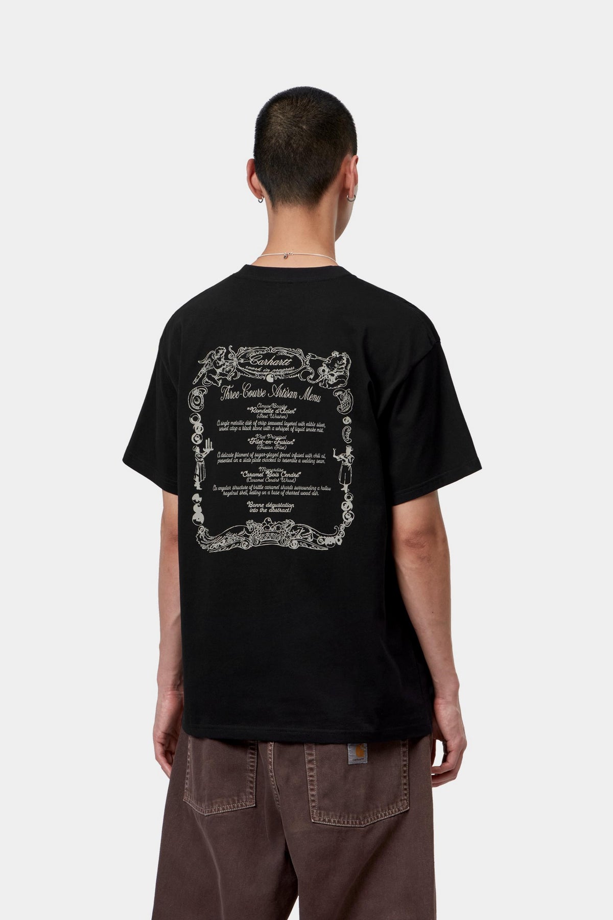 S/S Chez WIP T-Shirt - Black