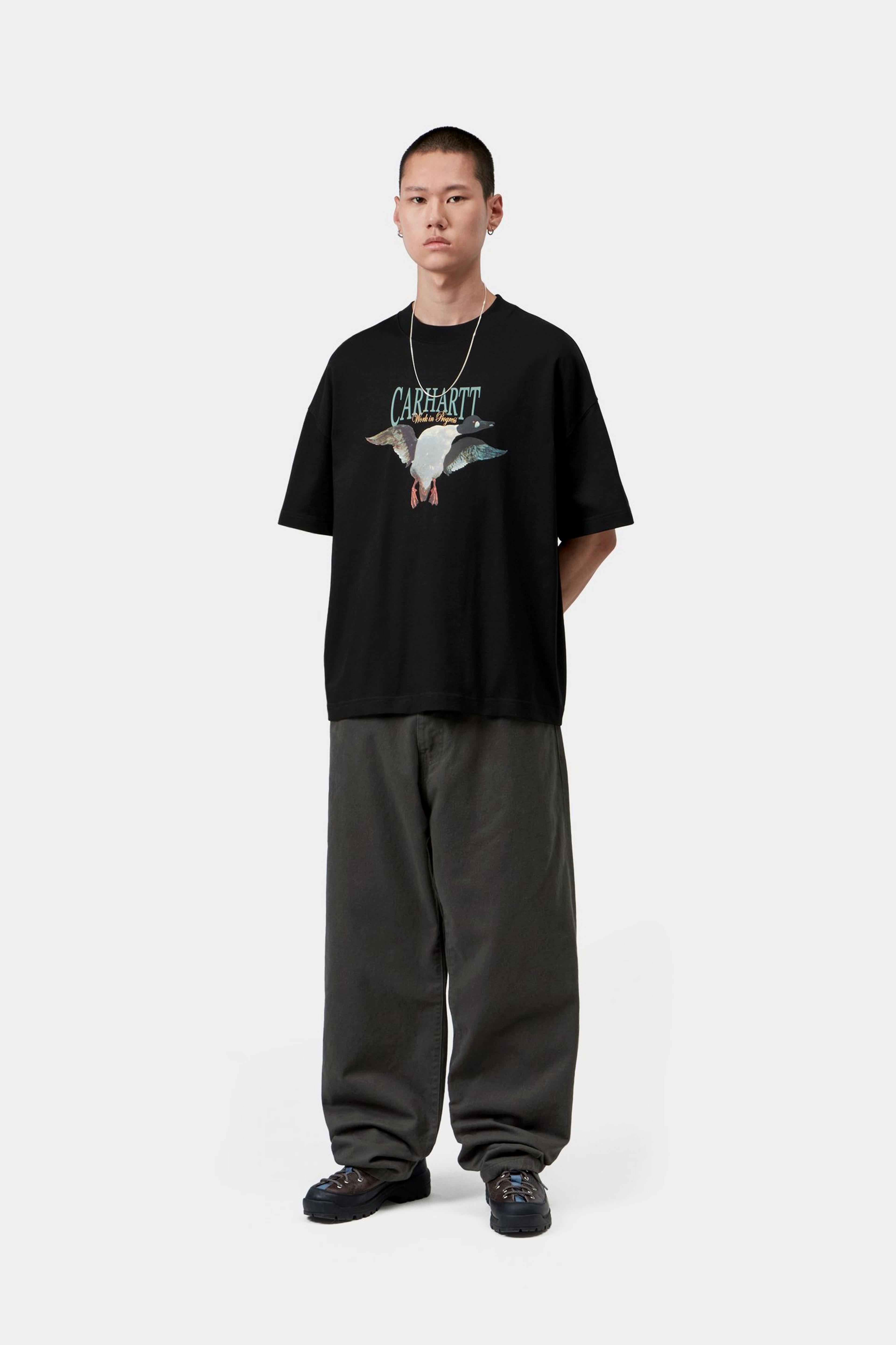 S/S Pennon T-Shirt - Black