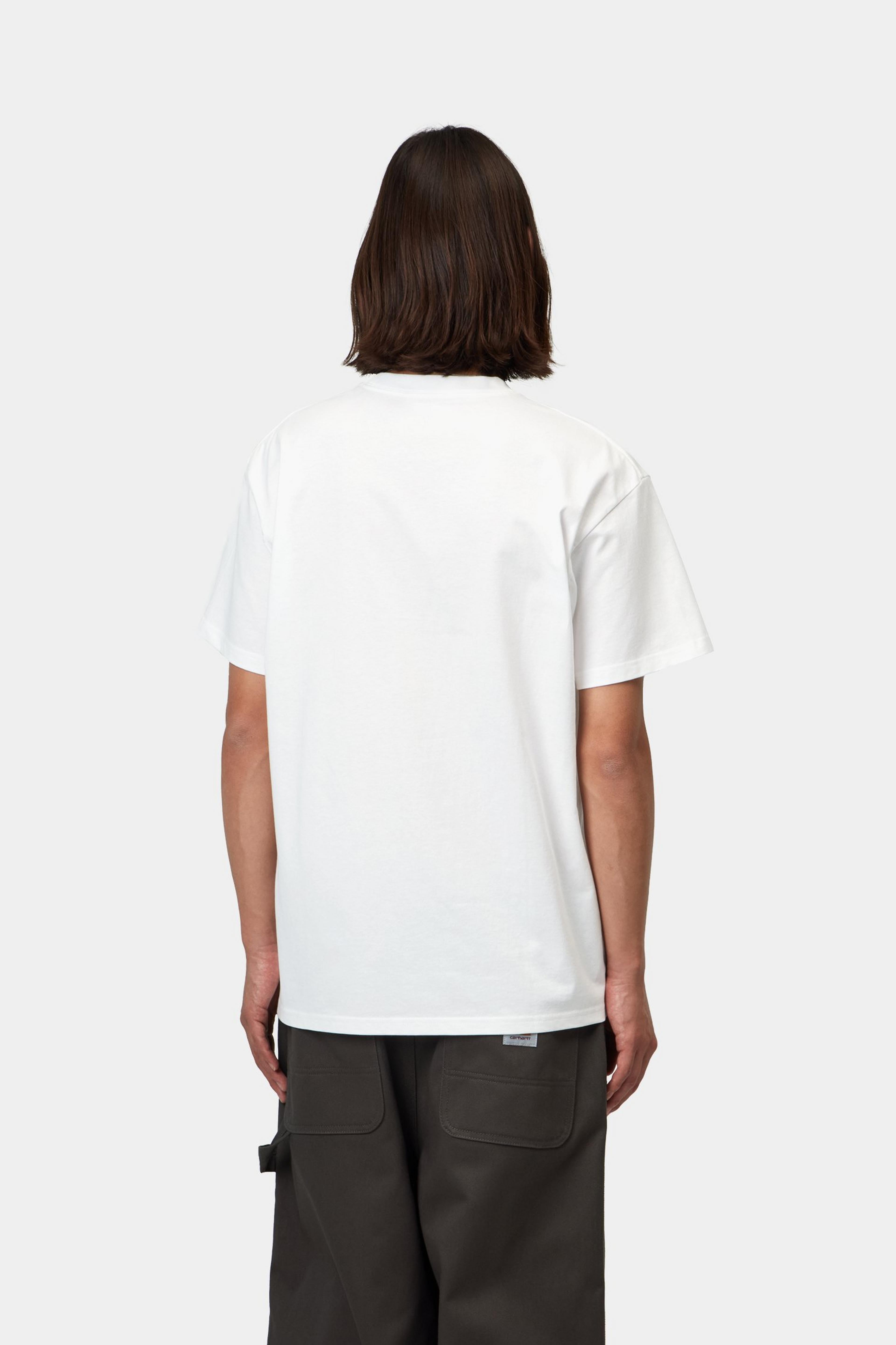 S/S Limn Script T-Shirt - White 3